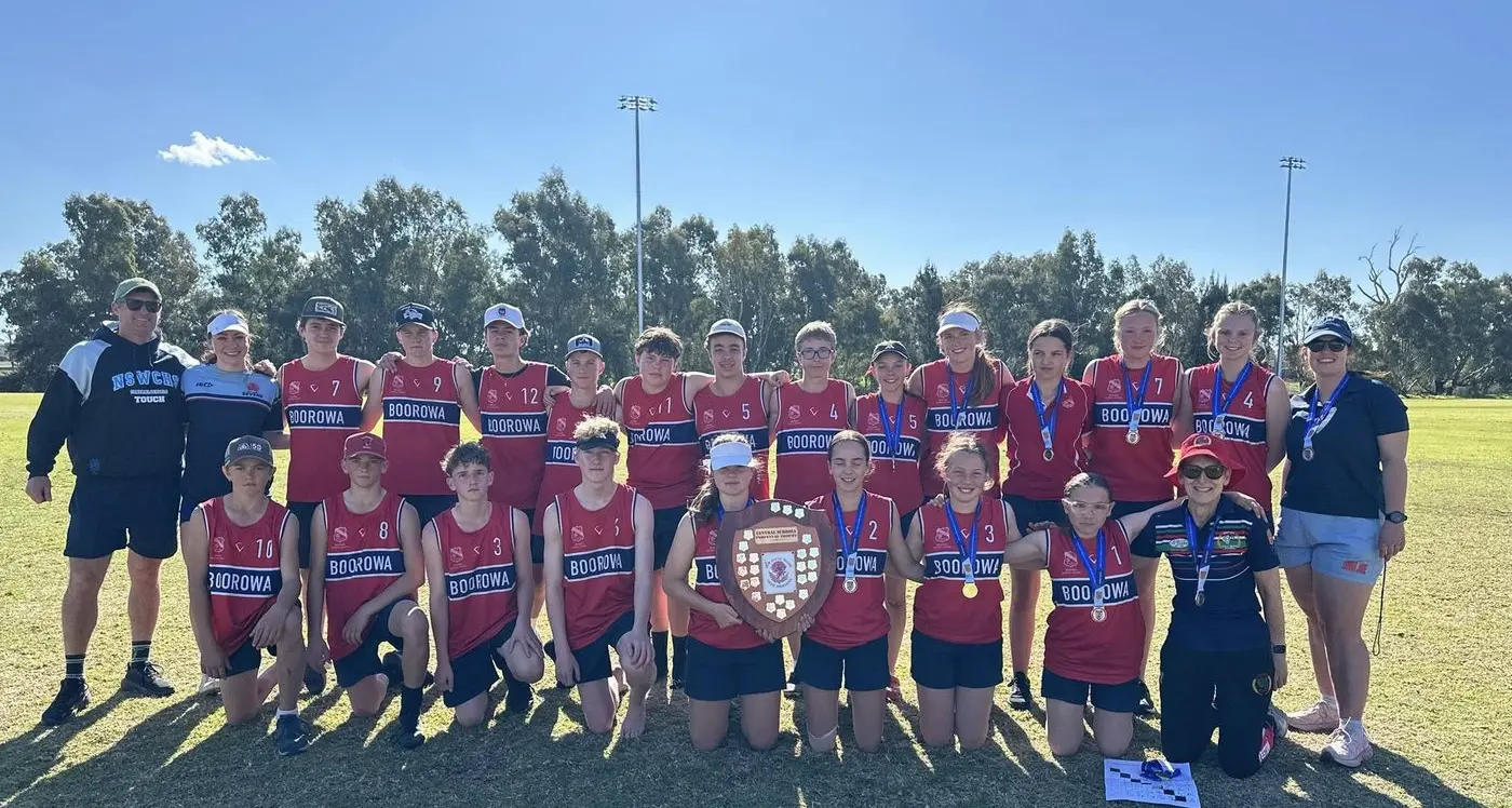 NSW CHS Central Schools touch champions