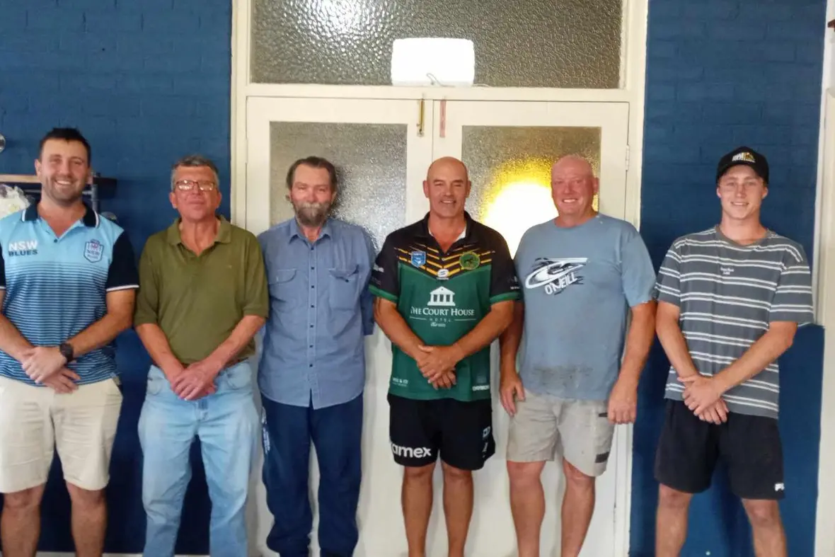 Jason Stuart, Angus Clements, Greg Atkins, Graham Murray, Roger Mason and Mitch Cassells make up the new Boorowa Men\\'s Golf Club committee.