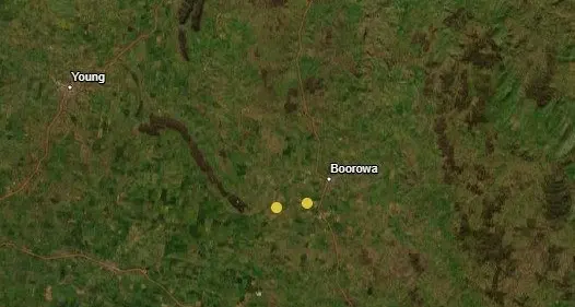 The earth moves near Boorowa