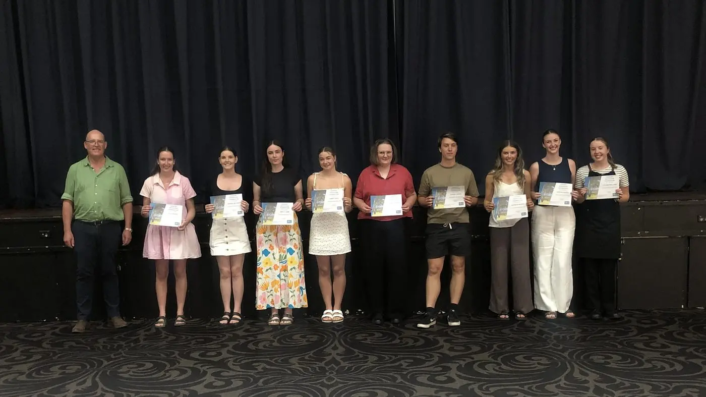CEF Young award scholarship recipients