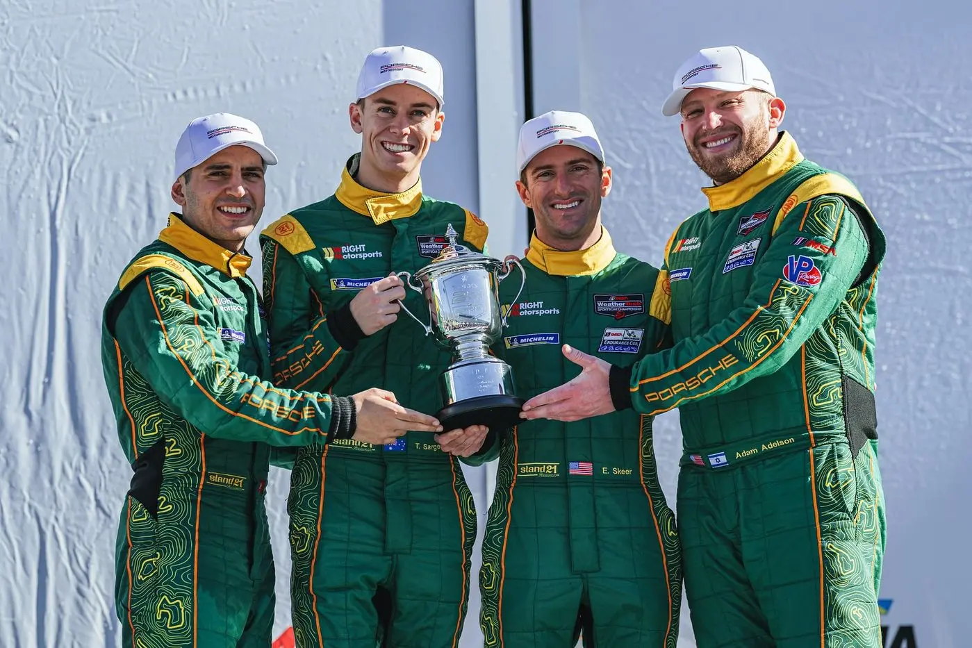 Sargent and team finish second in the Daytona 24 hour