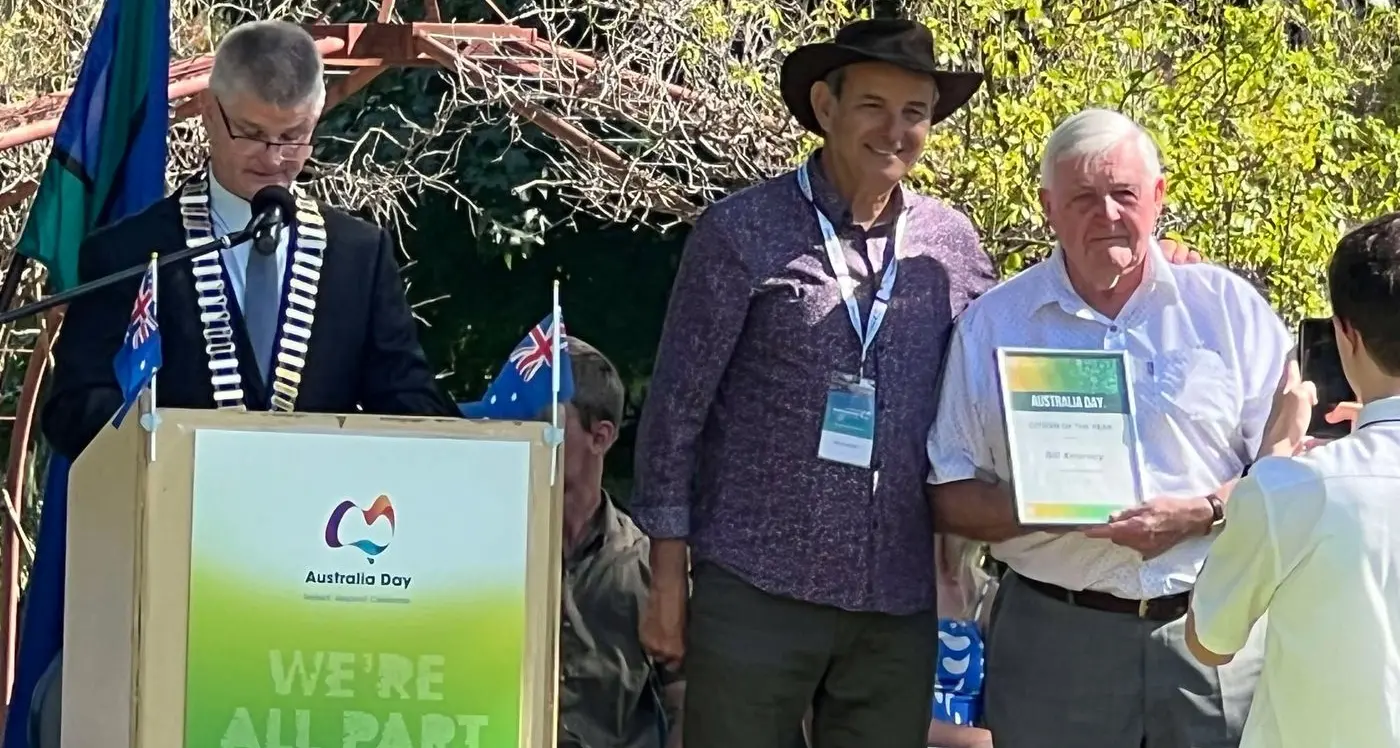 Bill and James citizens of the year