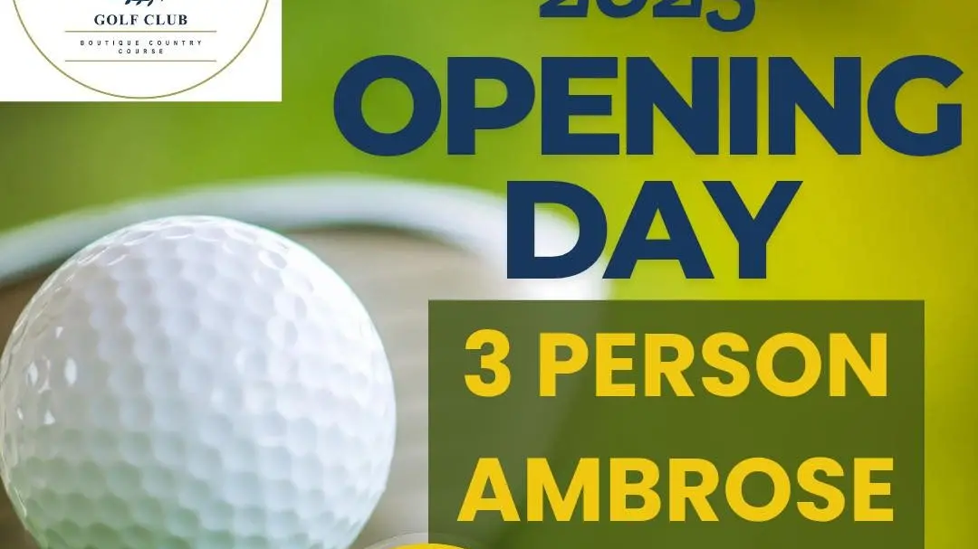 Golf Club opening day 2025 in Boorowa