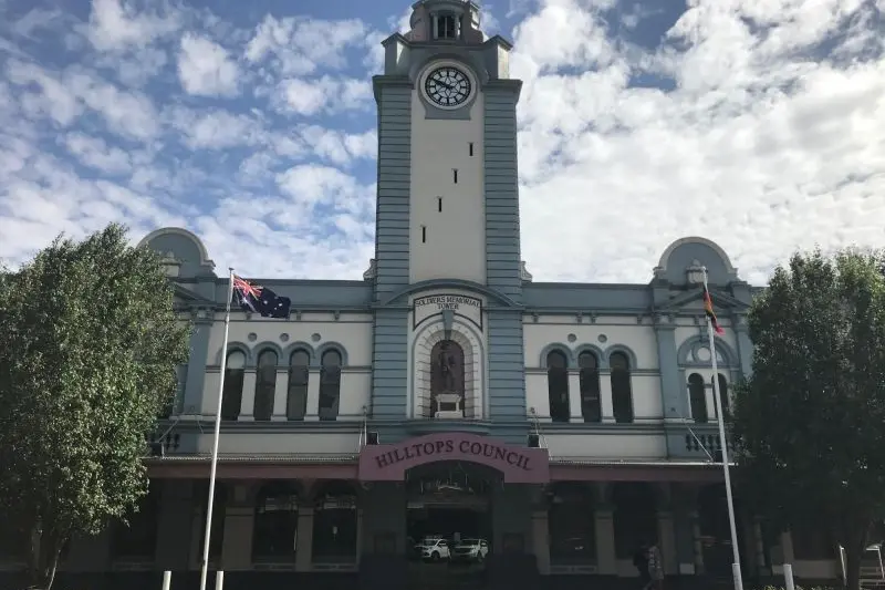 <p>Council has voted to provide funds to work on the facade of theTown Hall. PHOTO: File</p>\\n