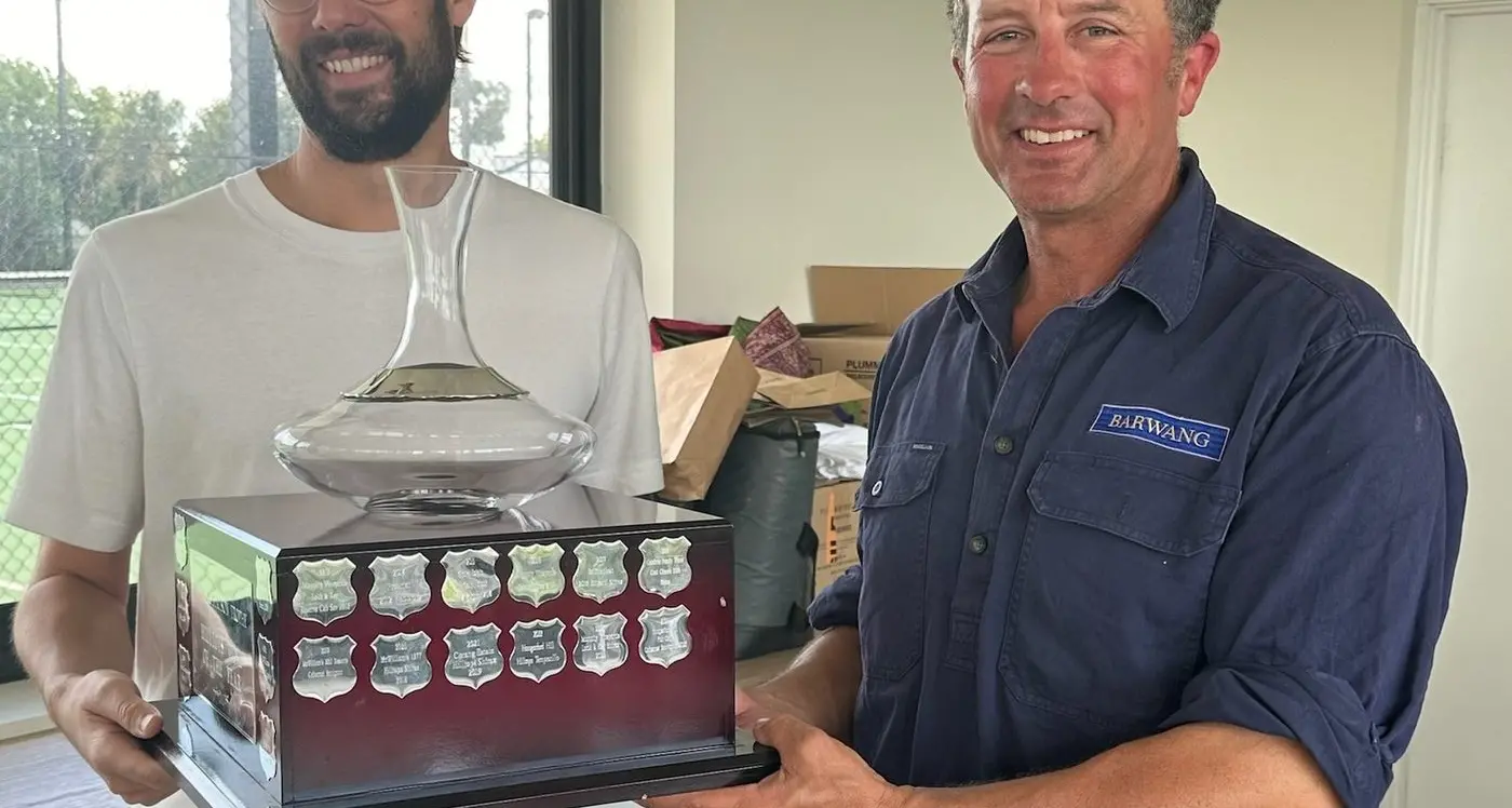 Hilltops Wine name the Wine of the Year