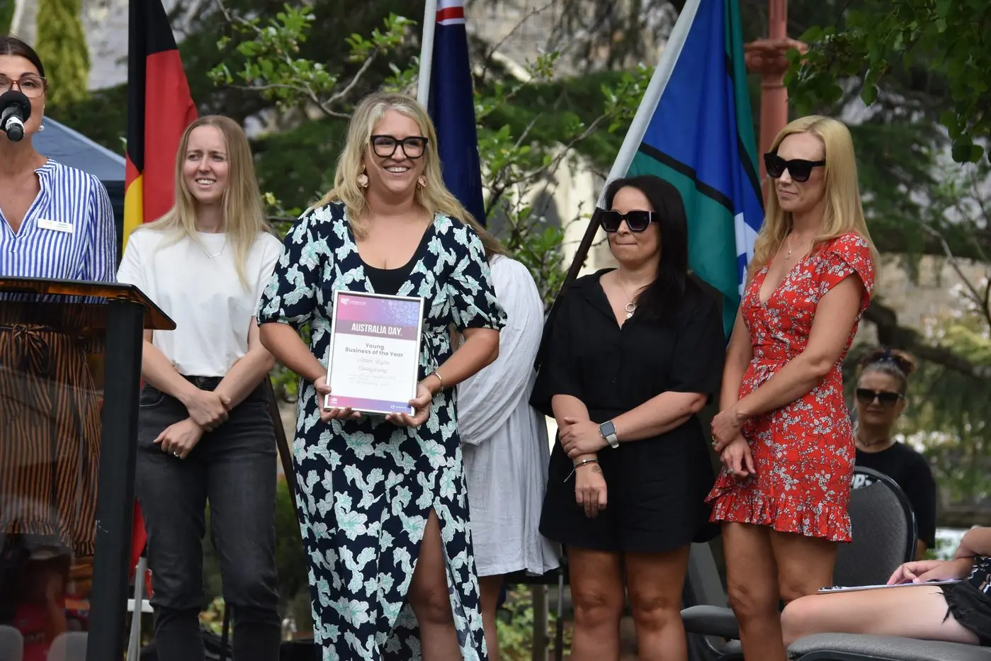 2024 Australia Day Business of the Year for Young was Amber Blythe Conveyancing. PHOTO: Rebecca Hewson.