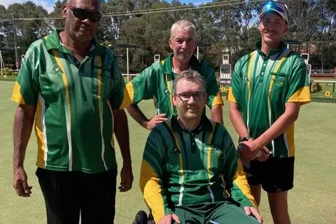 Winners of Men\\u2019s Open Fours: George Jackson, John Harriott, Cody O\\u2019Keefe and Bryce De Bruyn.