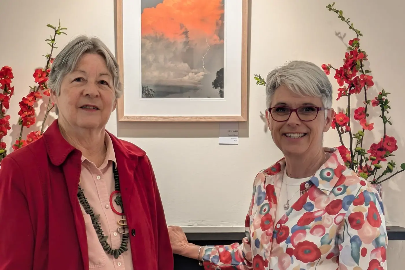 A FIRST: Award winning local photographer Maree Myhill opened her first exhibition on the weekend.