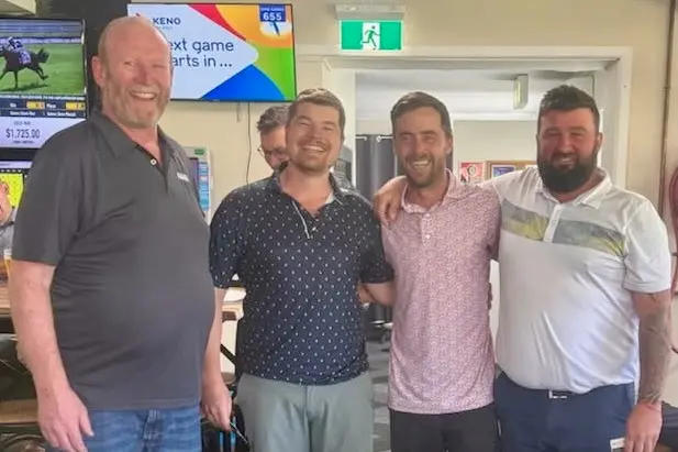 Jake, Nick and Mark win 36 hole nett at Young