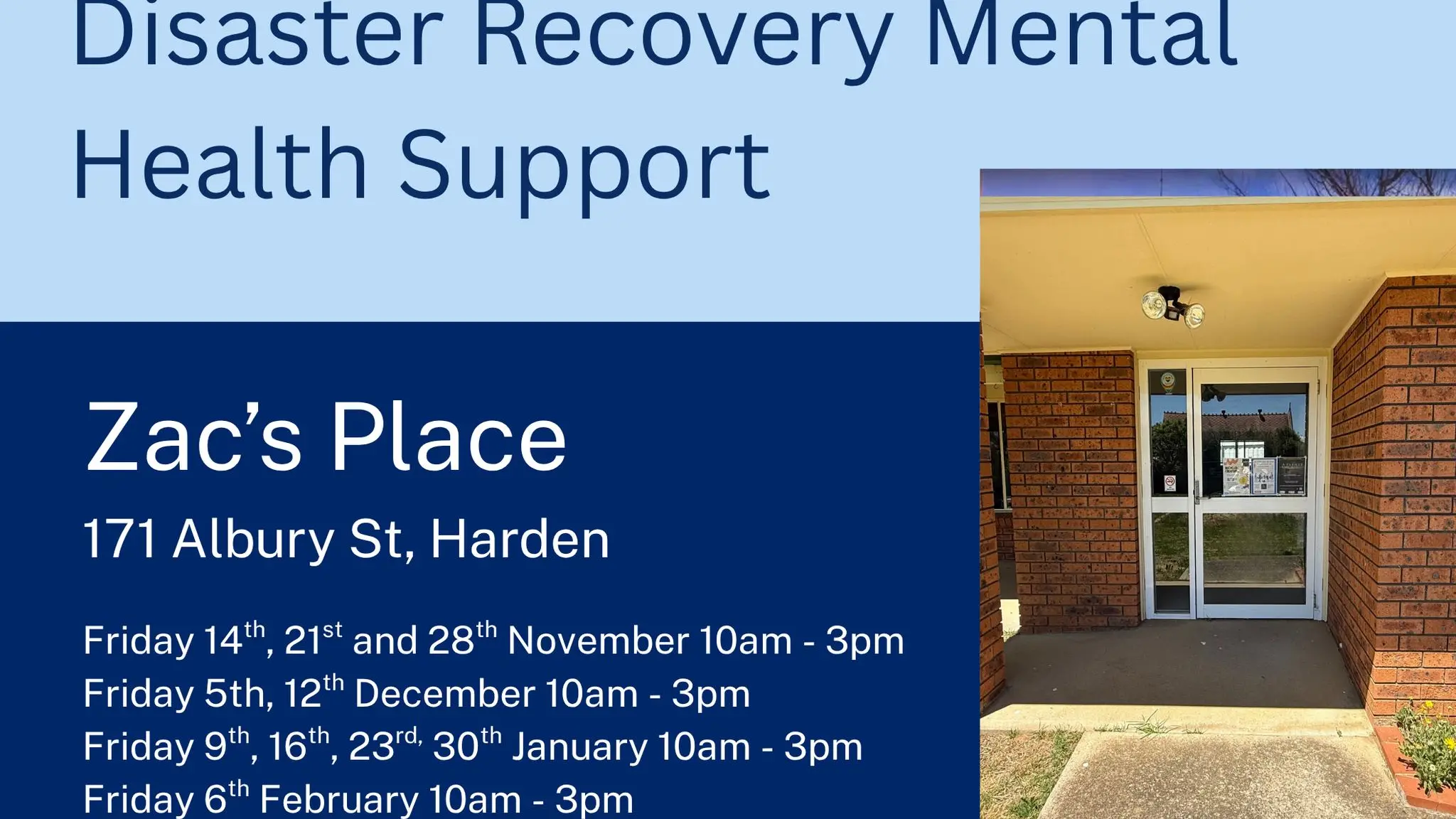 Free mental health support available in Harden