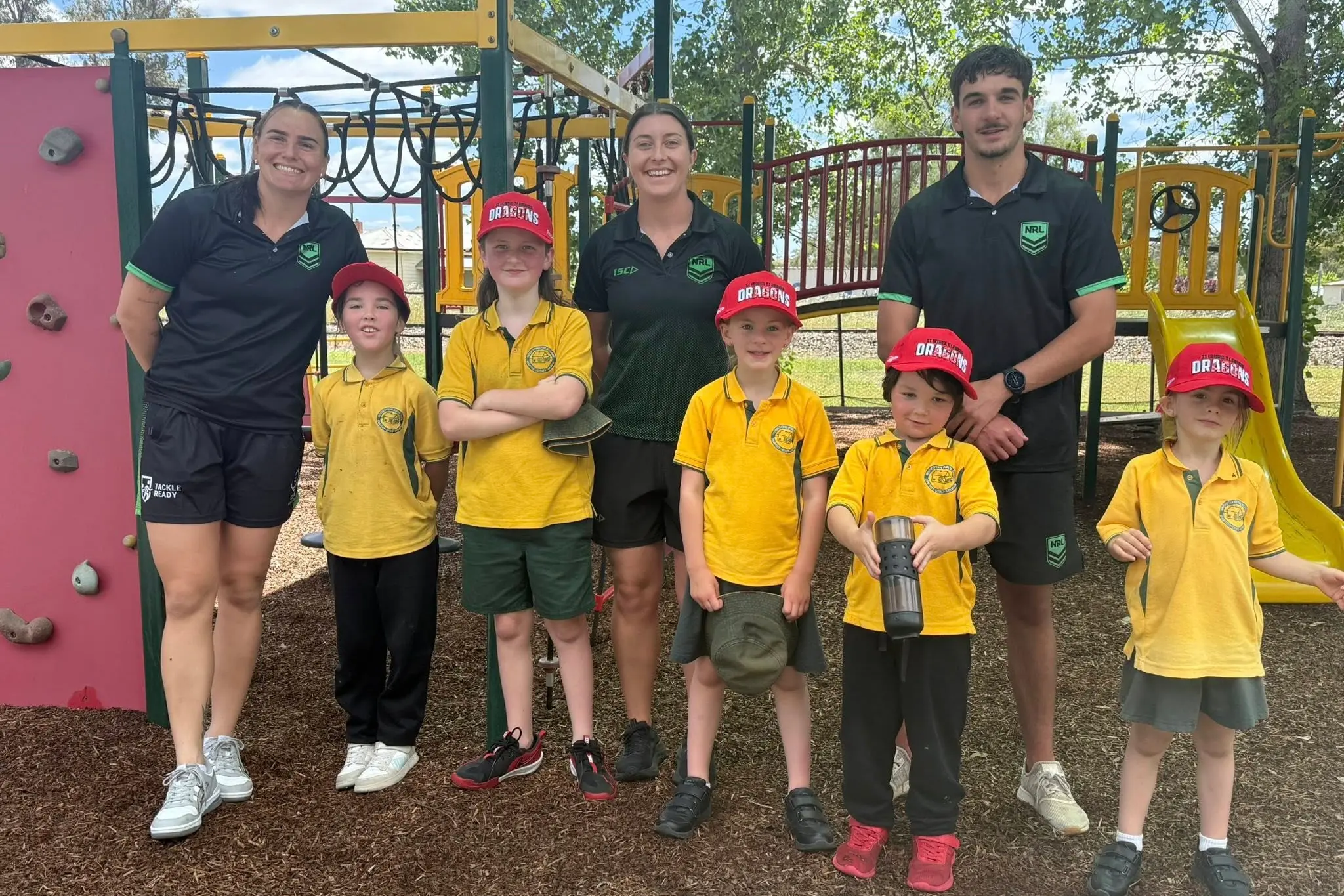 Small schools train with NRLW star