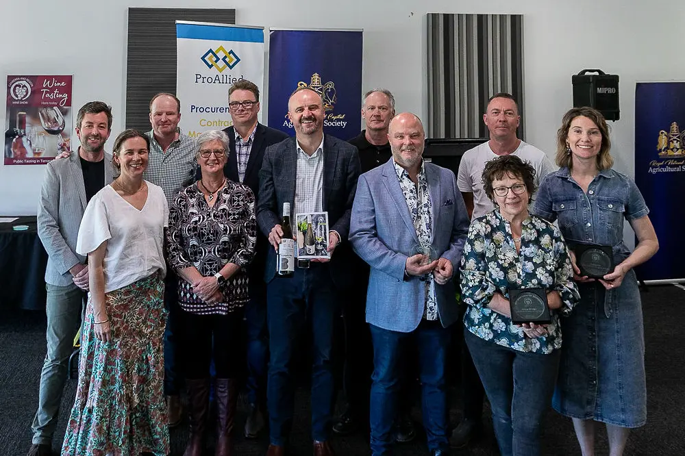 <p>Moppity Vineyards has picked up yet another award at the Canberra and Region Wine Show. PHOTO: RNCAS Canberra and Region Wine Show</p>\\n