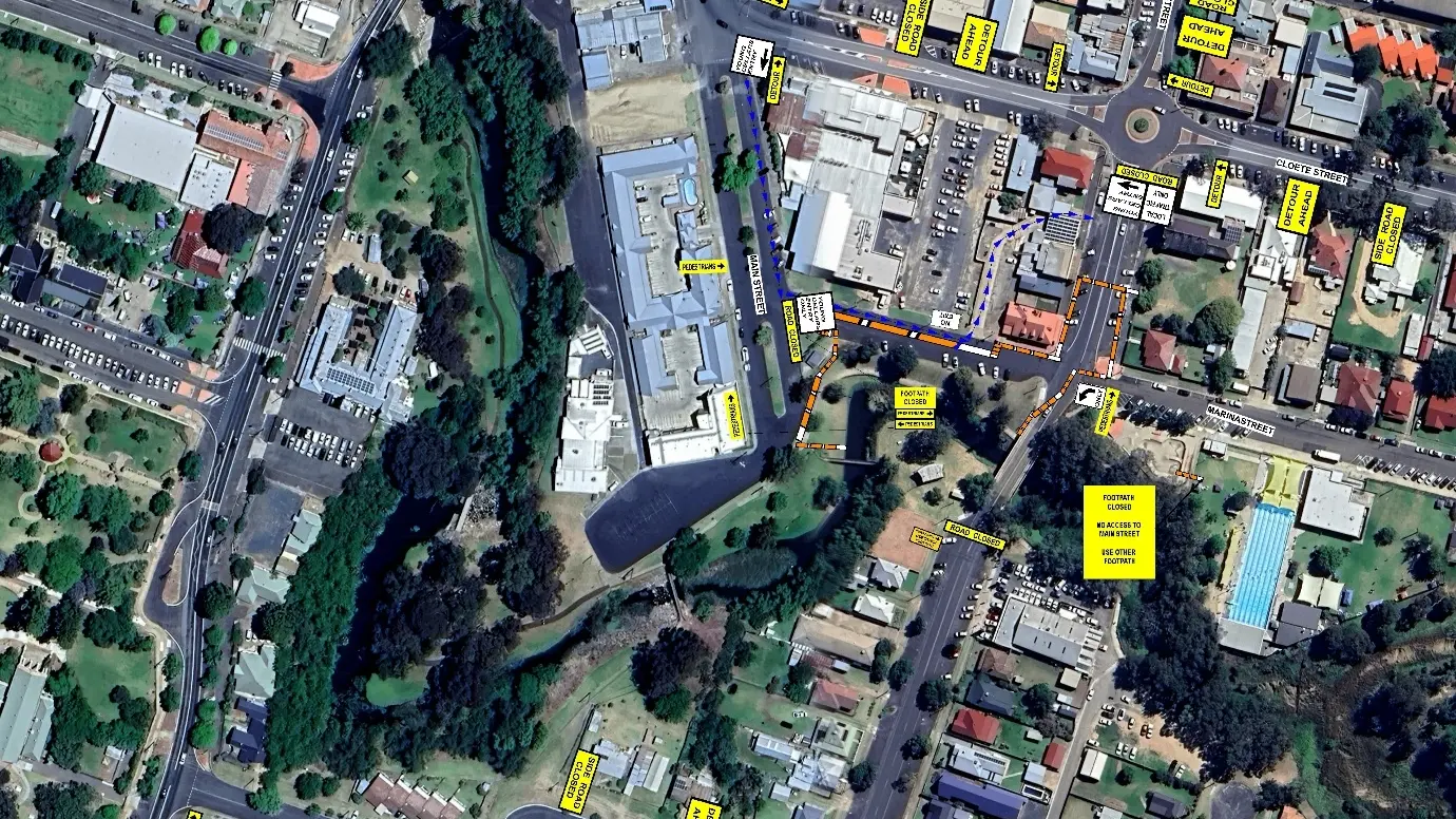 Lynch Street closed temporarily for drainage upgrade project