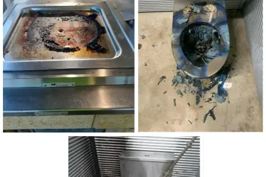 <p>Images of recent incidents that show damage to public toilets, barbecue facilities and graffiti on walkways. PHOTOS: Supplied</p>\\n