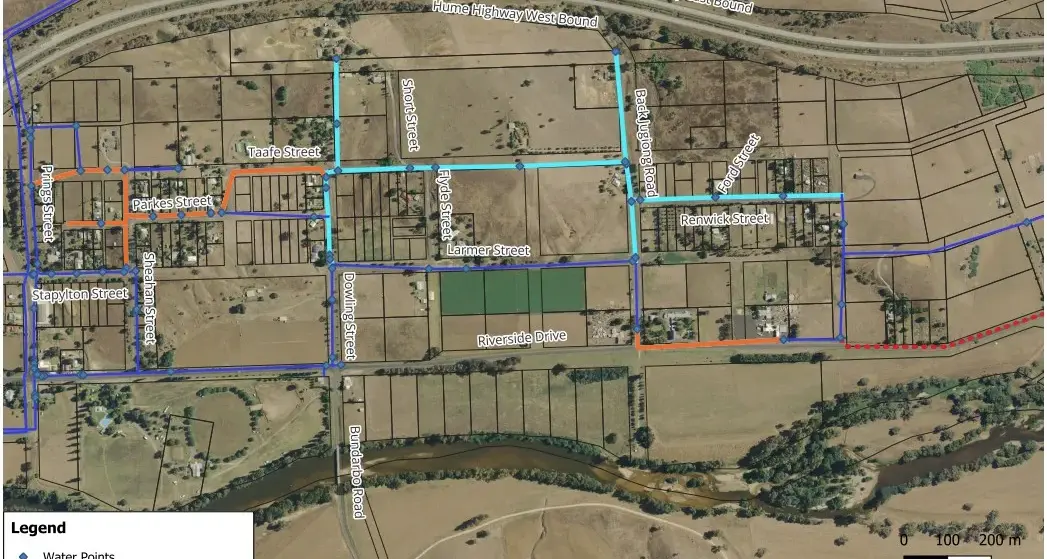 Update on Jugiong water mains replacement program