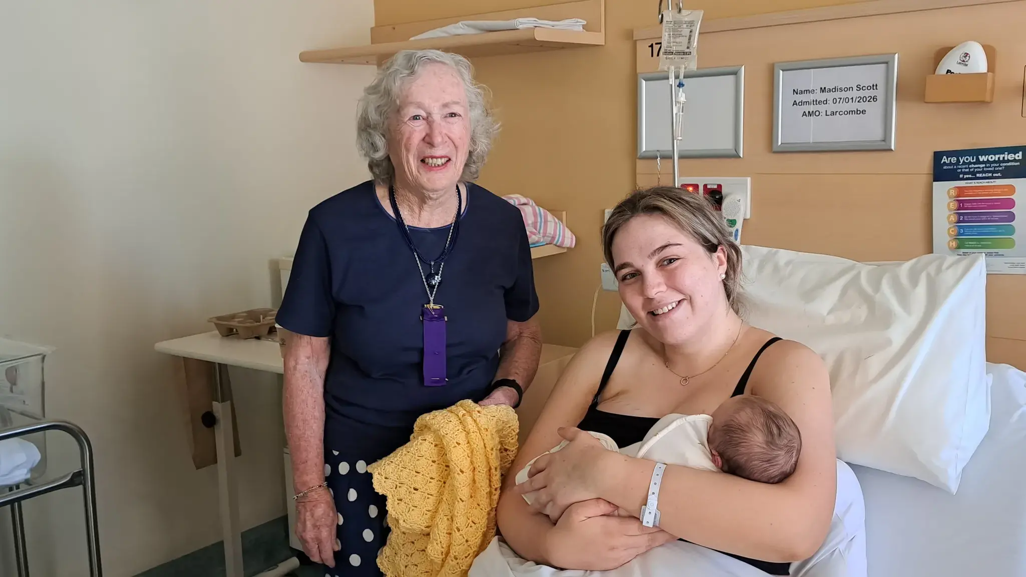 First baby for 2026 welcomed at Young Hospital