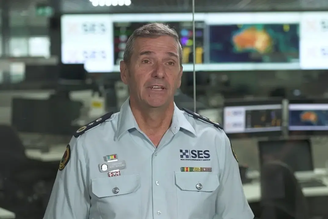<p>NSW SES Commissioner Mike Wassing has thanked his fellow SES employees and volunteers after another record breaking year. PHOTO: Supplied</p>\\n