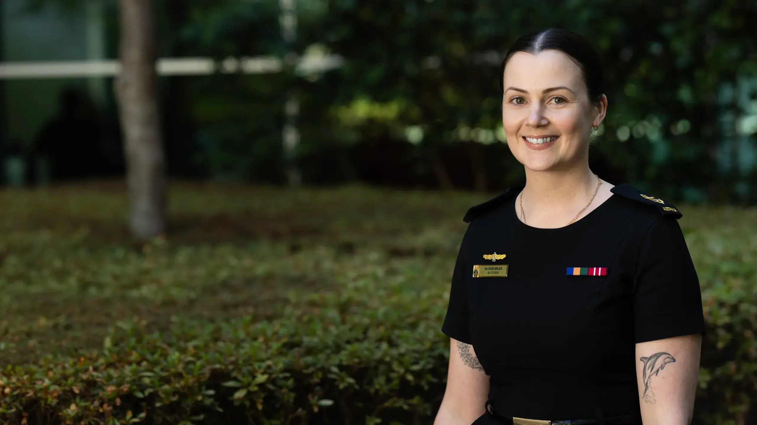 Elodie: The Navy pushes me to be my best
