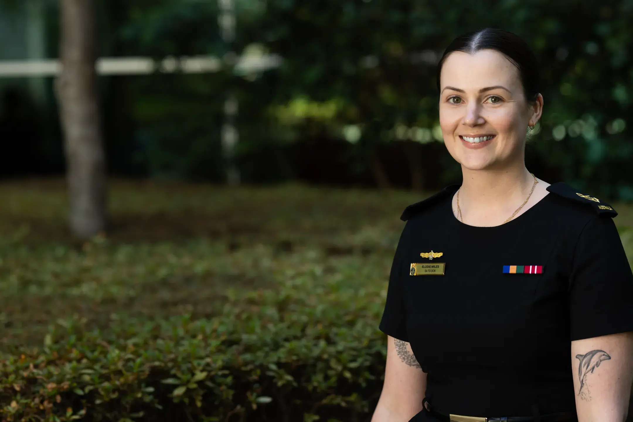 Elodie: The Navy pushes me to be my best