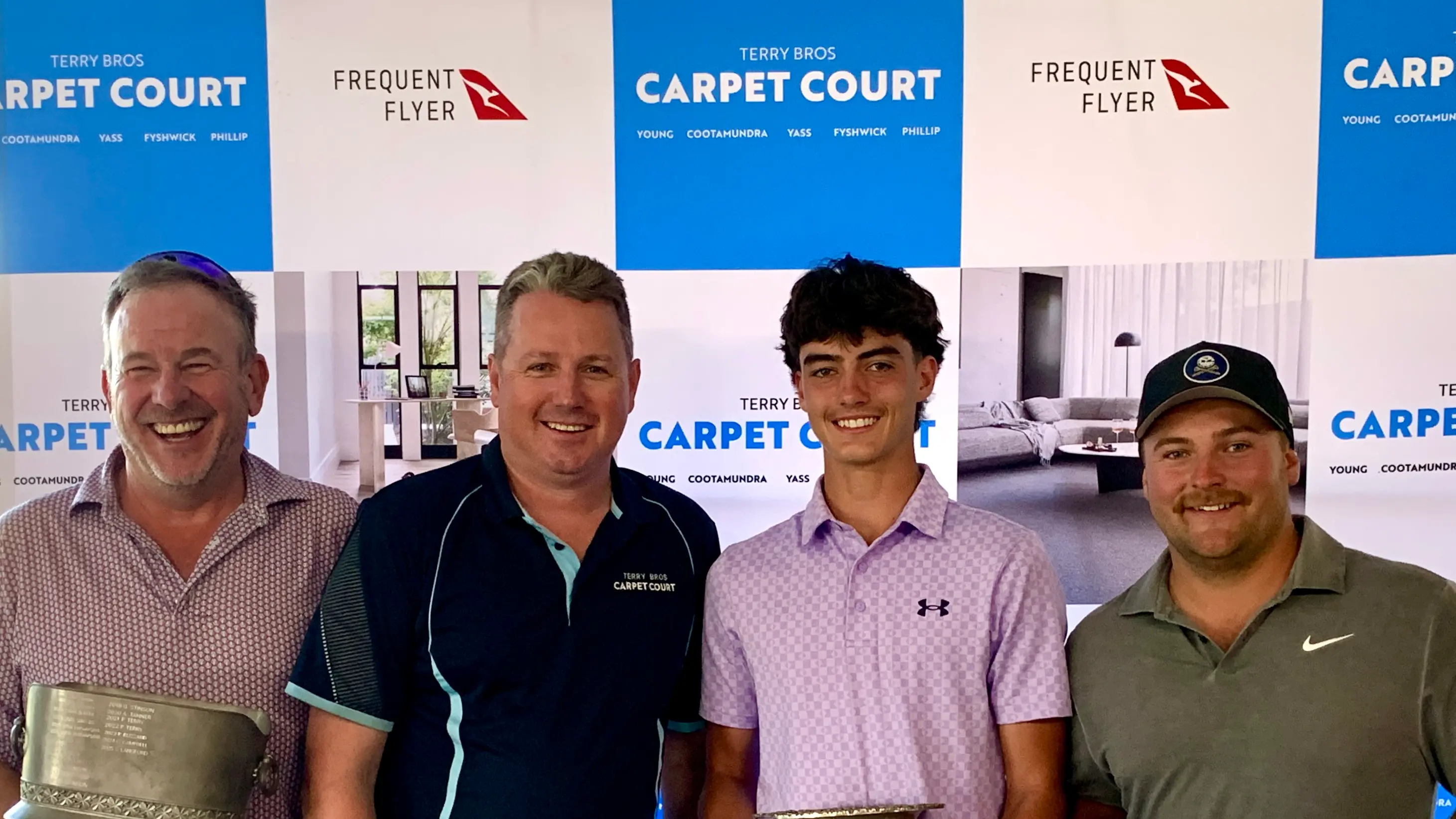 Strong display of golfing