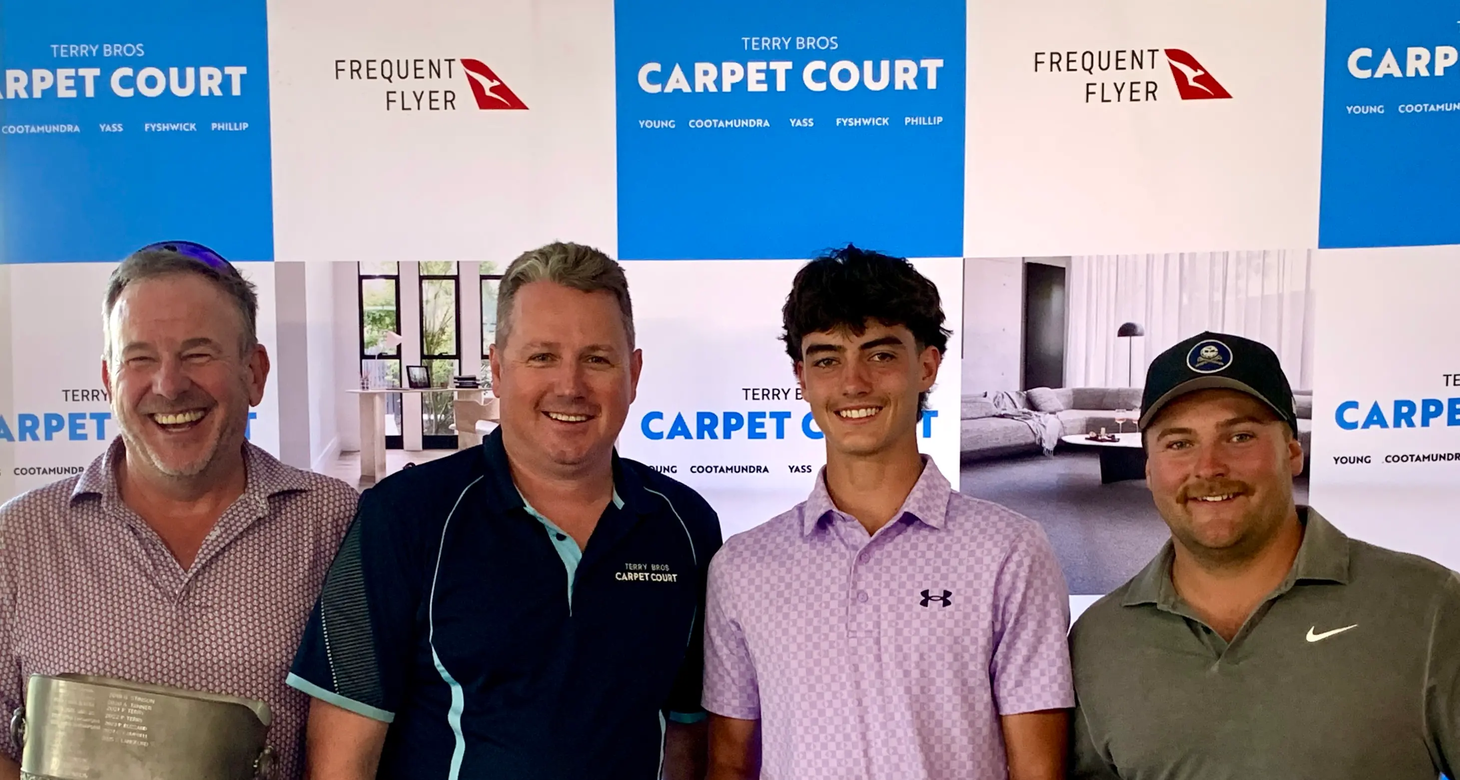 Strong display of golfing