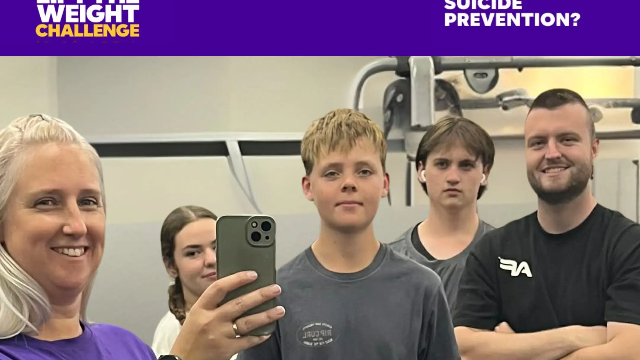 Young community invited to ‘Lift The Weight’ together for R U OK?