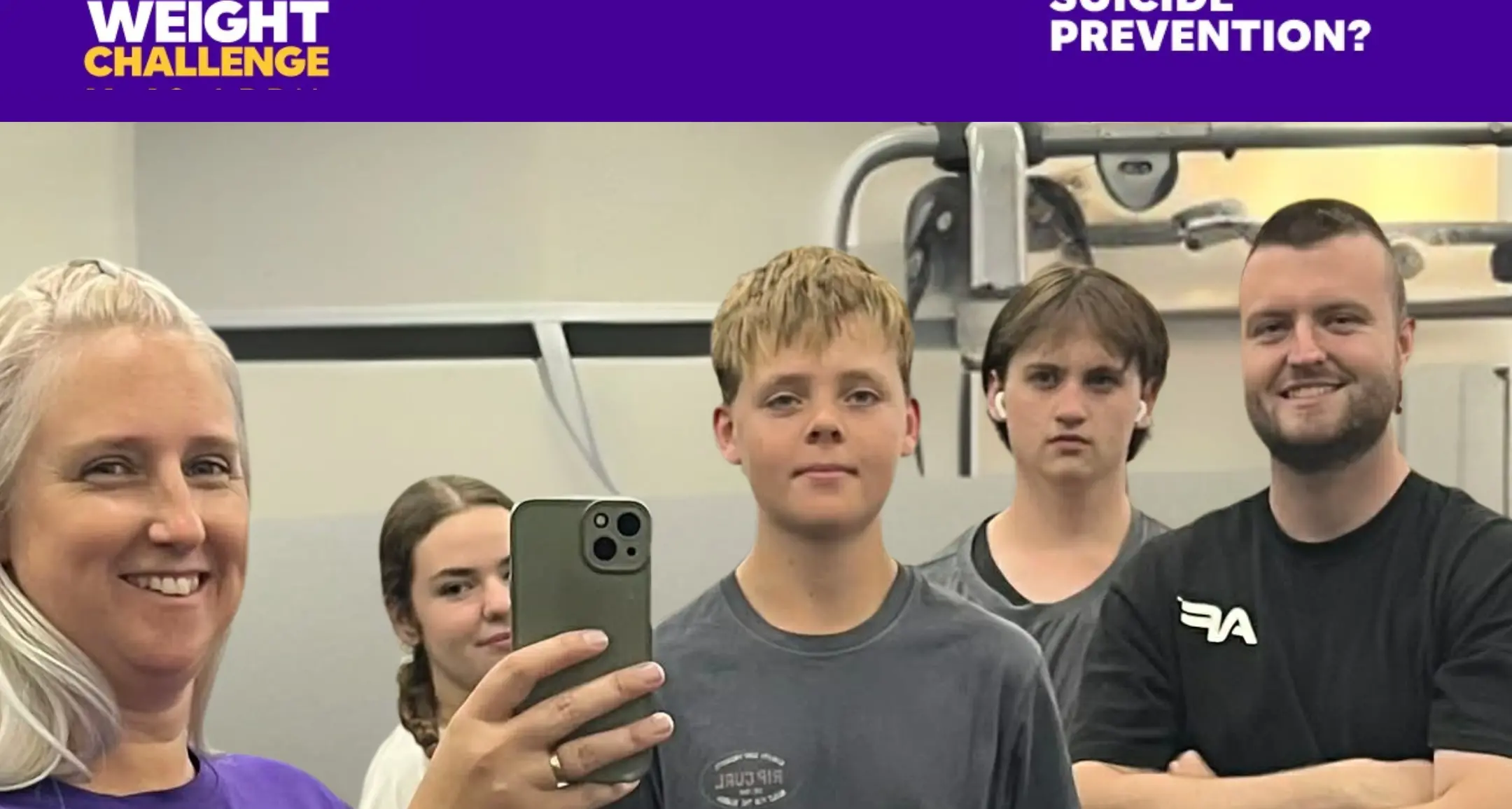 Young community invited to ‘Lift The Weight’ together for R U OK?