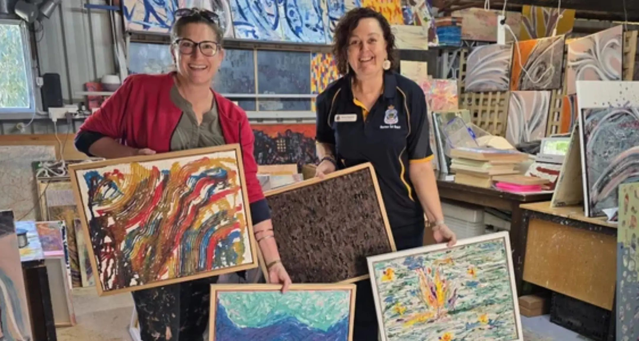 Exhibition showcases veterans’ creative journey