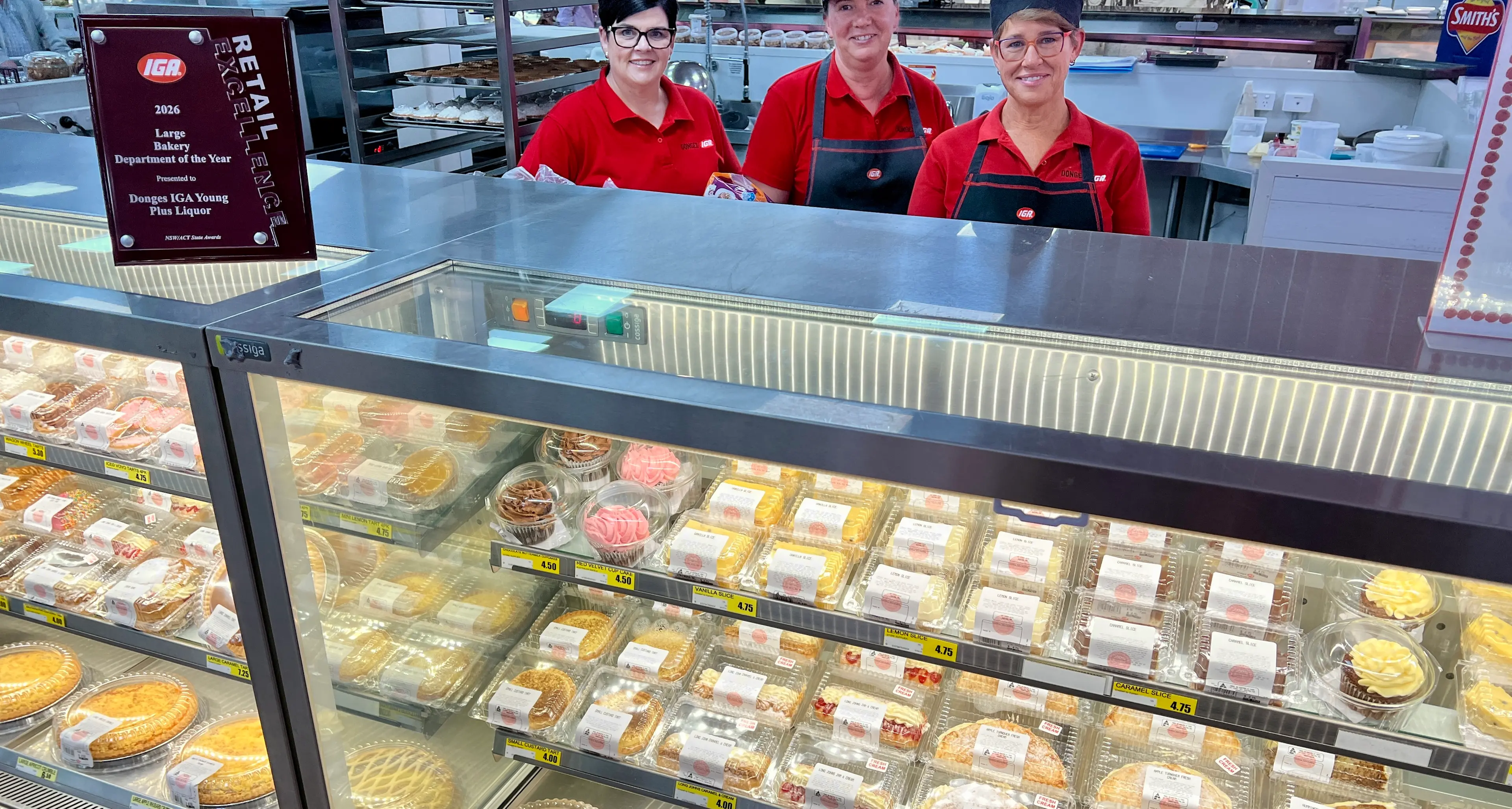 Donges IGA Bakery section among best in the state