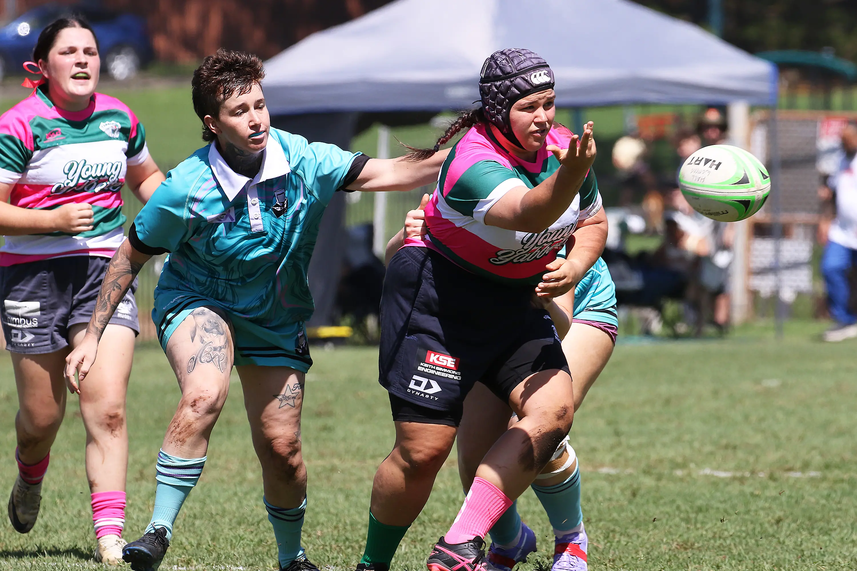 <p>The Young Yabbies took on a strong Grenfell outfit during their first round of the competition. PHOTO: Brian Scott, File</p>\\n
