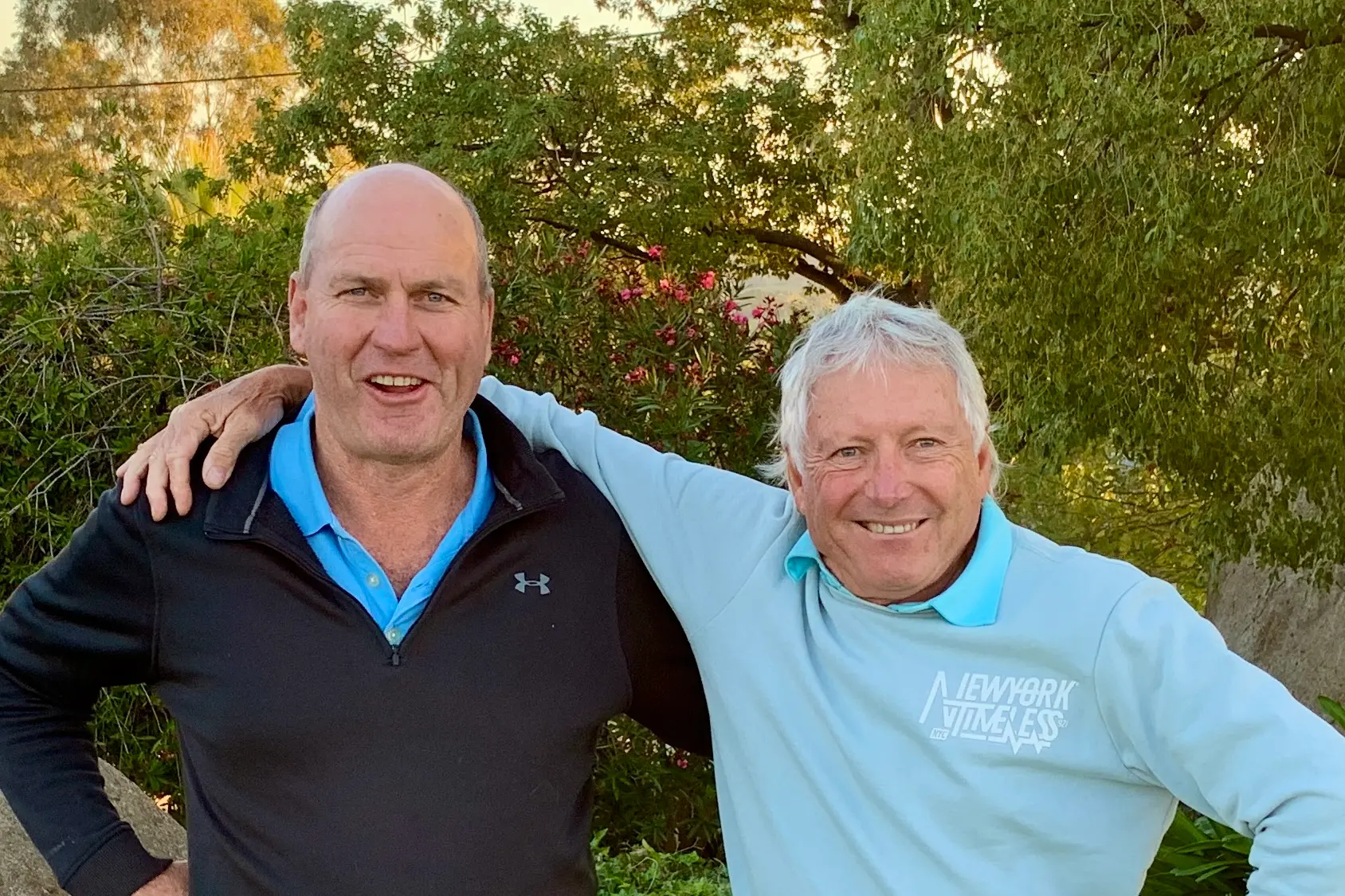 <p>Scott Nolan and Nolan Shearing 2 person ambrose sectional winners- Steve Smith and Craig Watson. PHOTO: Supplied</p>\\n