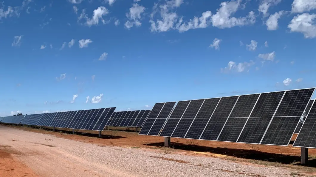 Solar hybrid farm leading the charge in a national first