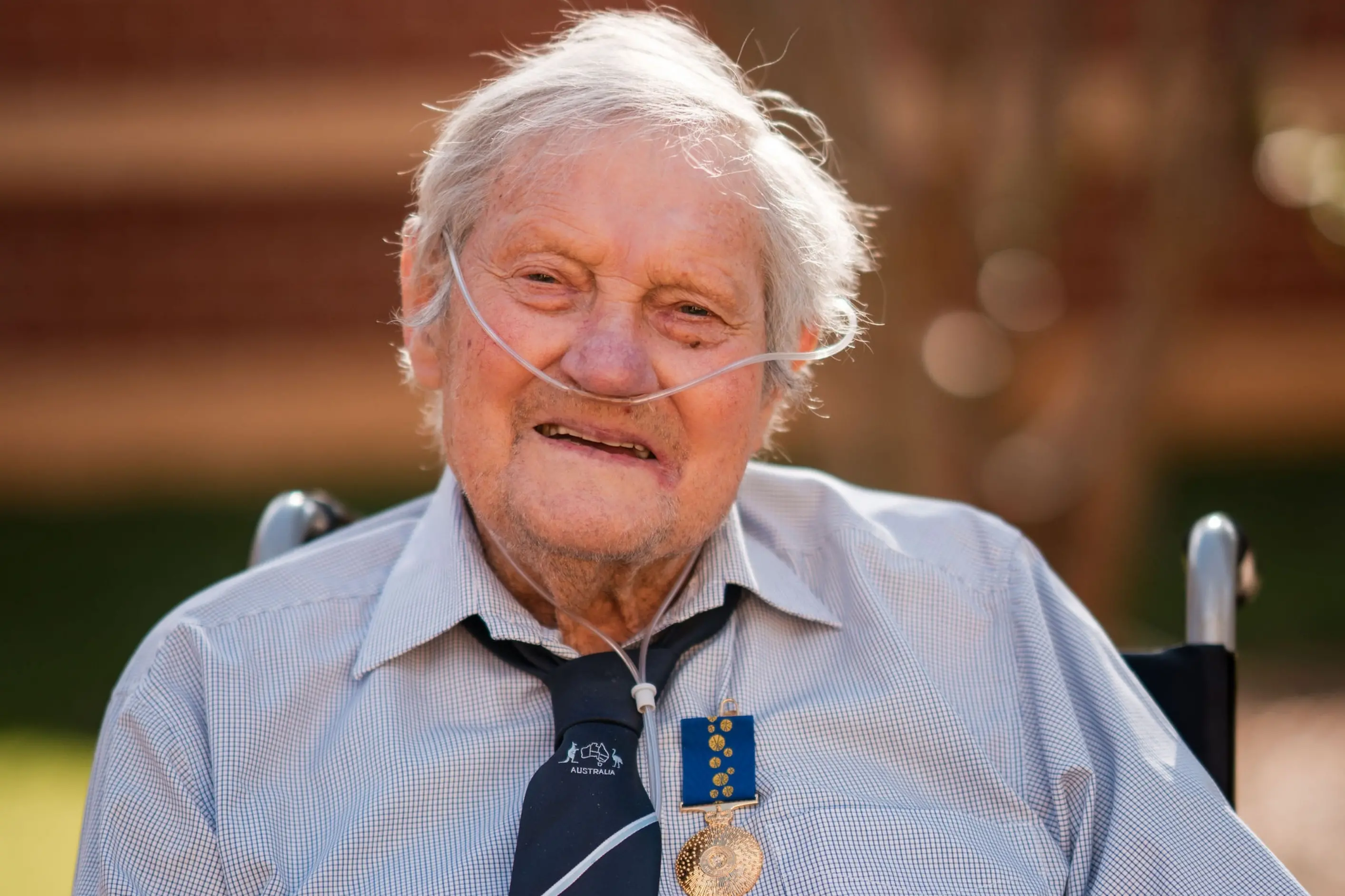 A lifetime of quiet service recognised as Galong man receives OAM