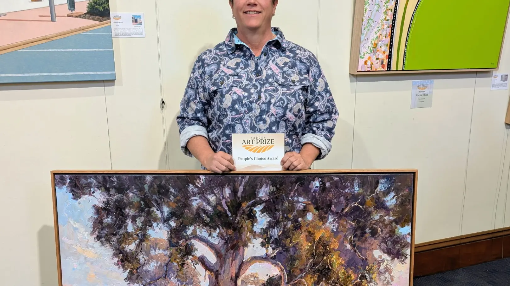 People’s Choice Award highlights rural voice at Harden Art Prize