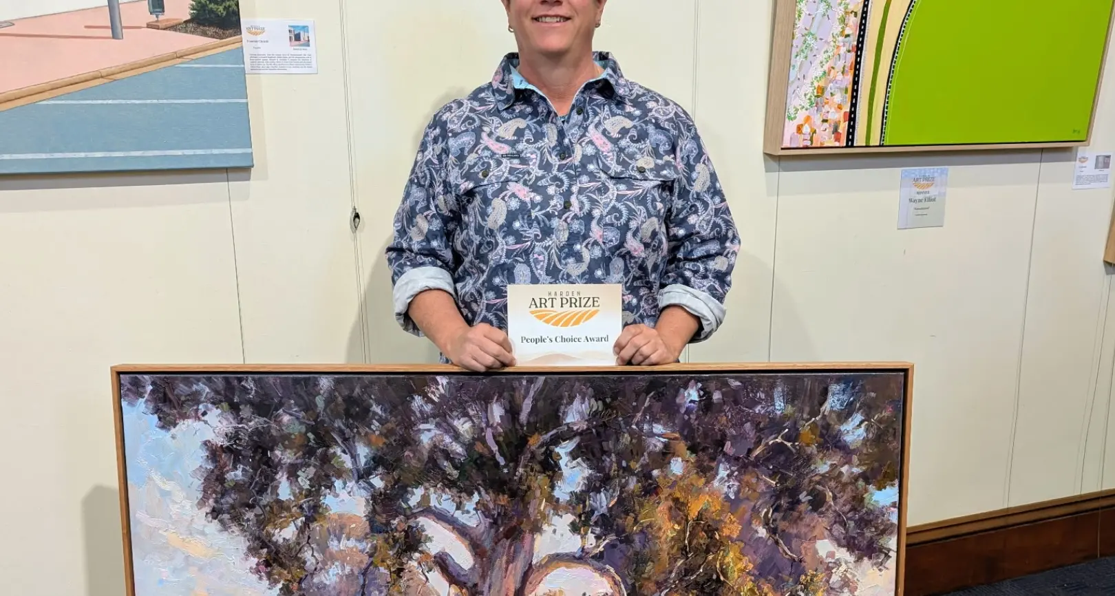 People’s Choice Award highlights rural voice at Harden Art Prize