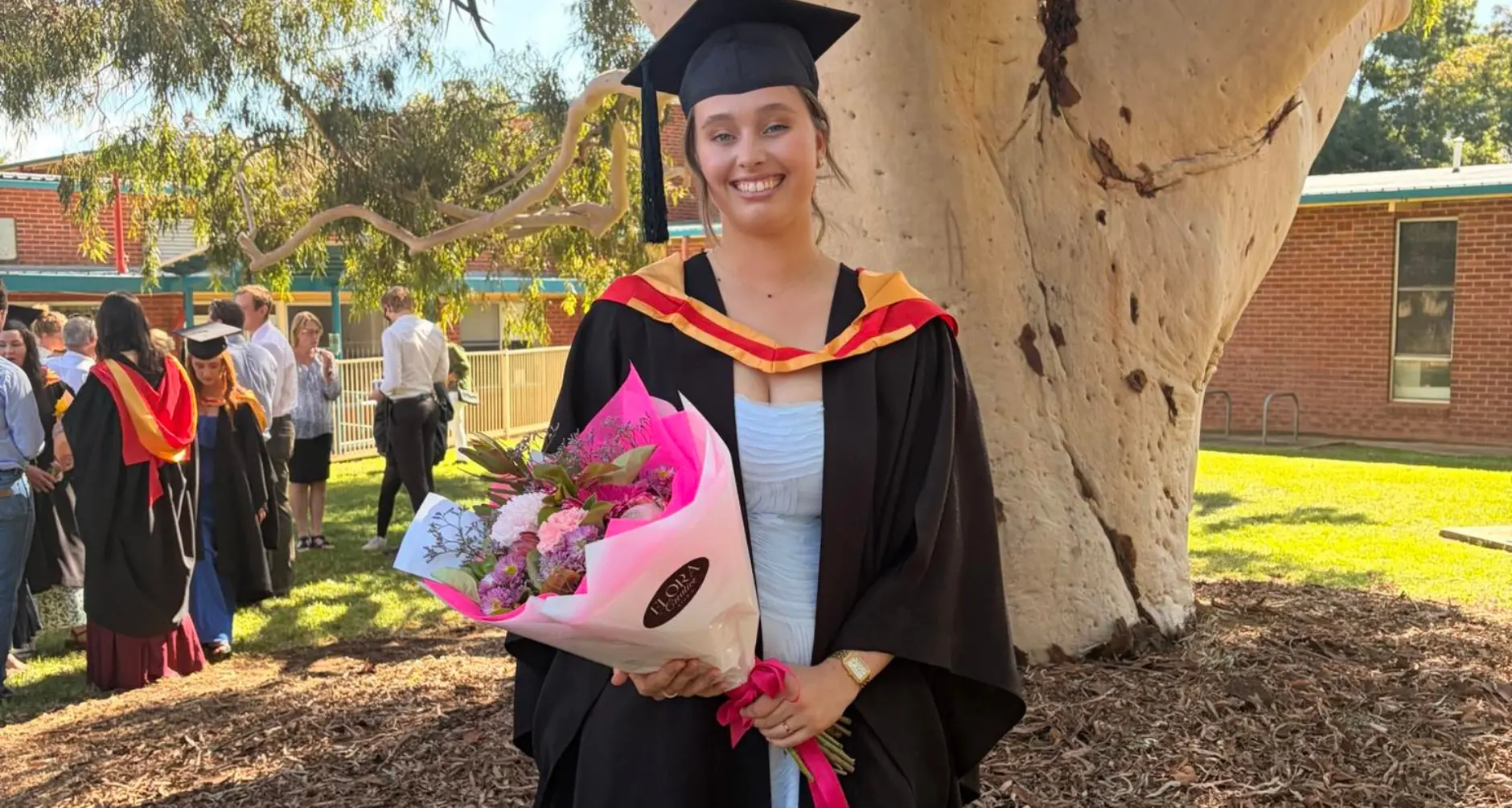 Community support helps Young graduate return to regional agriculture