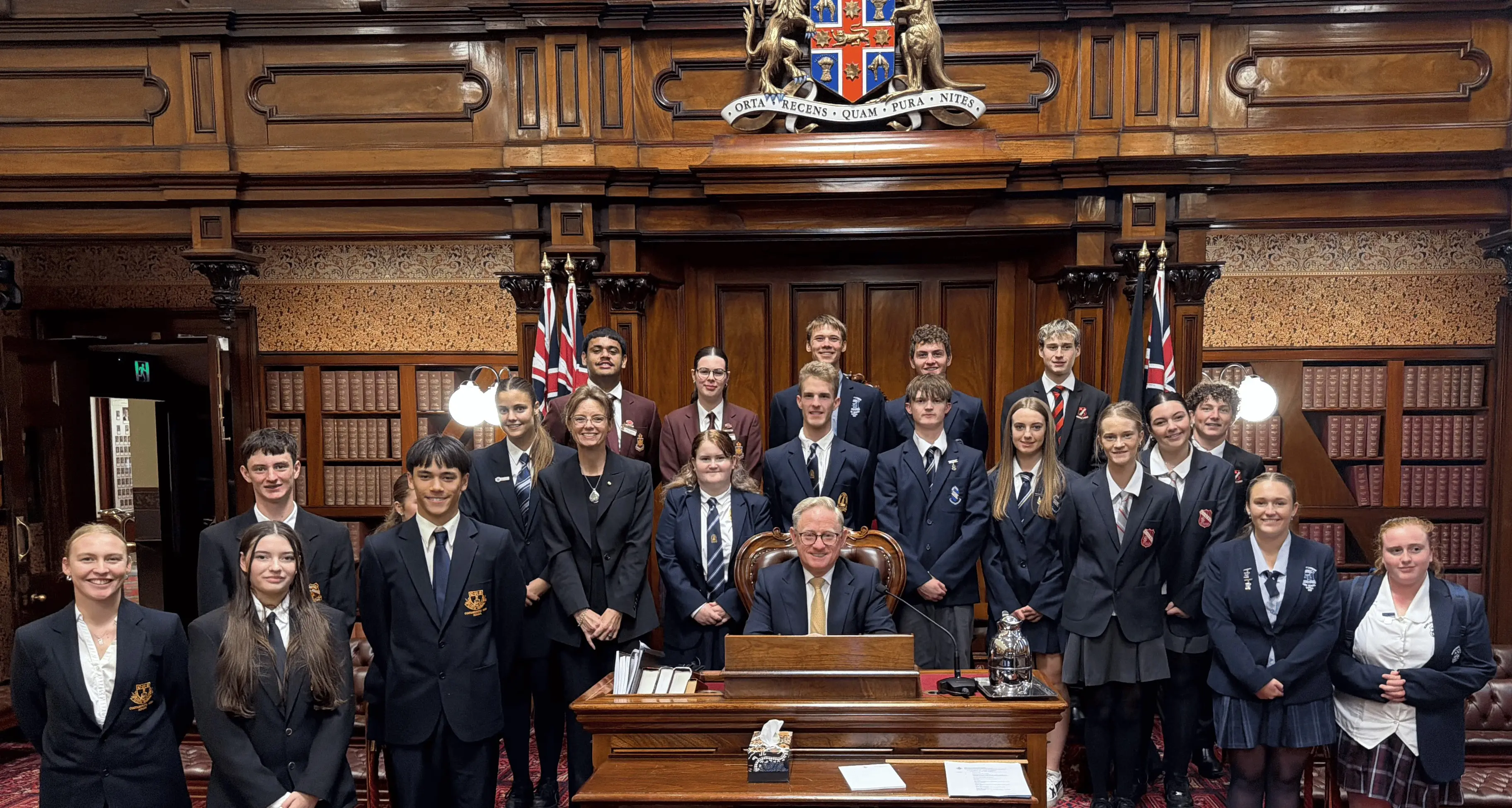 Student leaders represent electorate