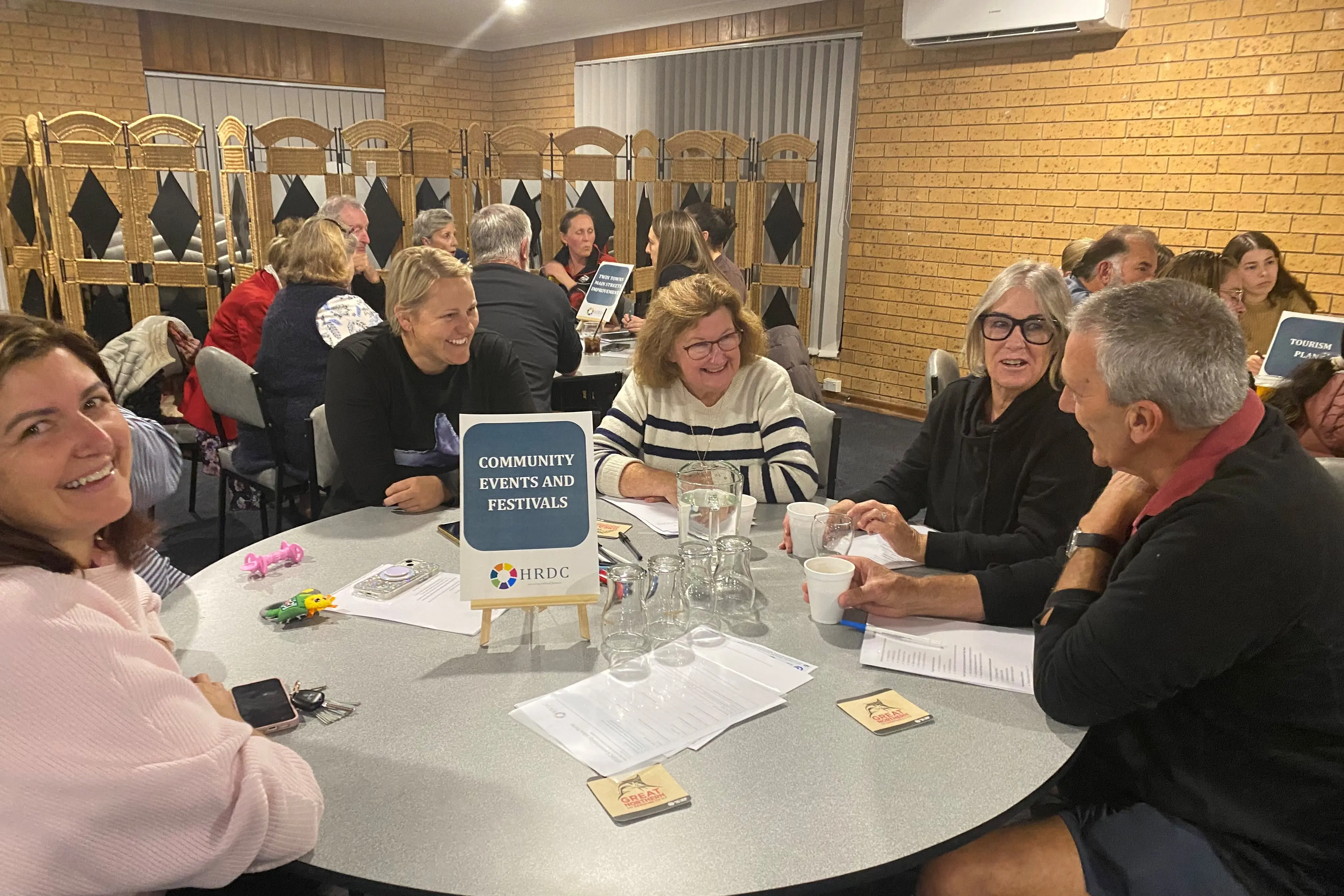<p>The Community Events task team were among the many teams represented on the night.</p>\\n