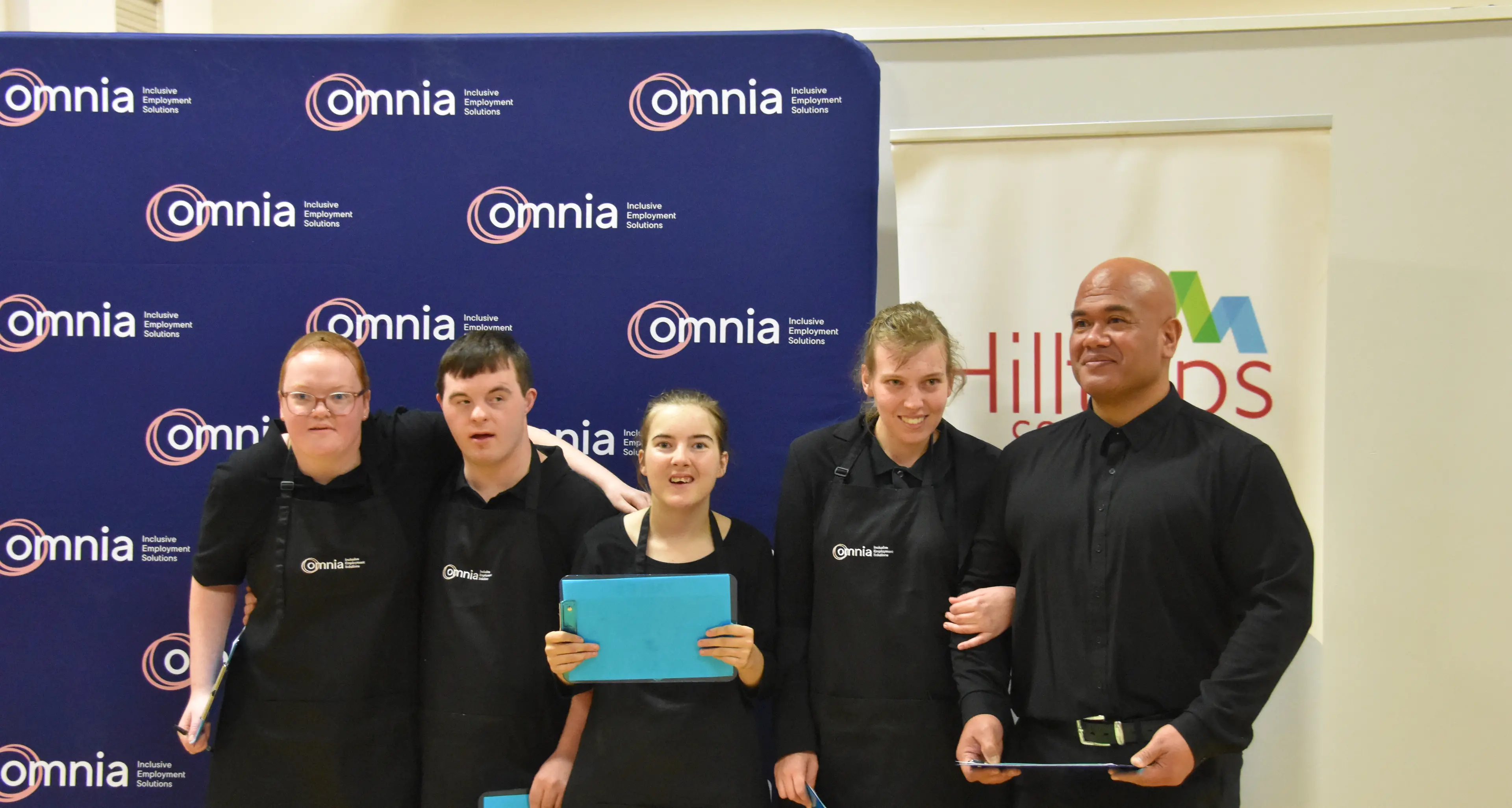 Omnia host community lunch