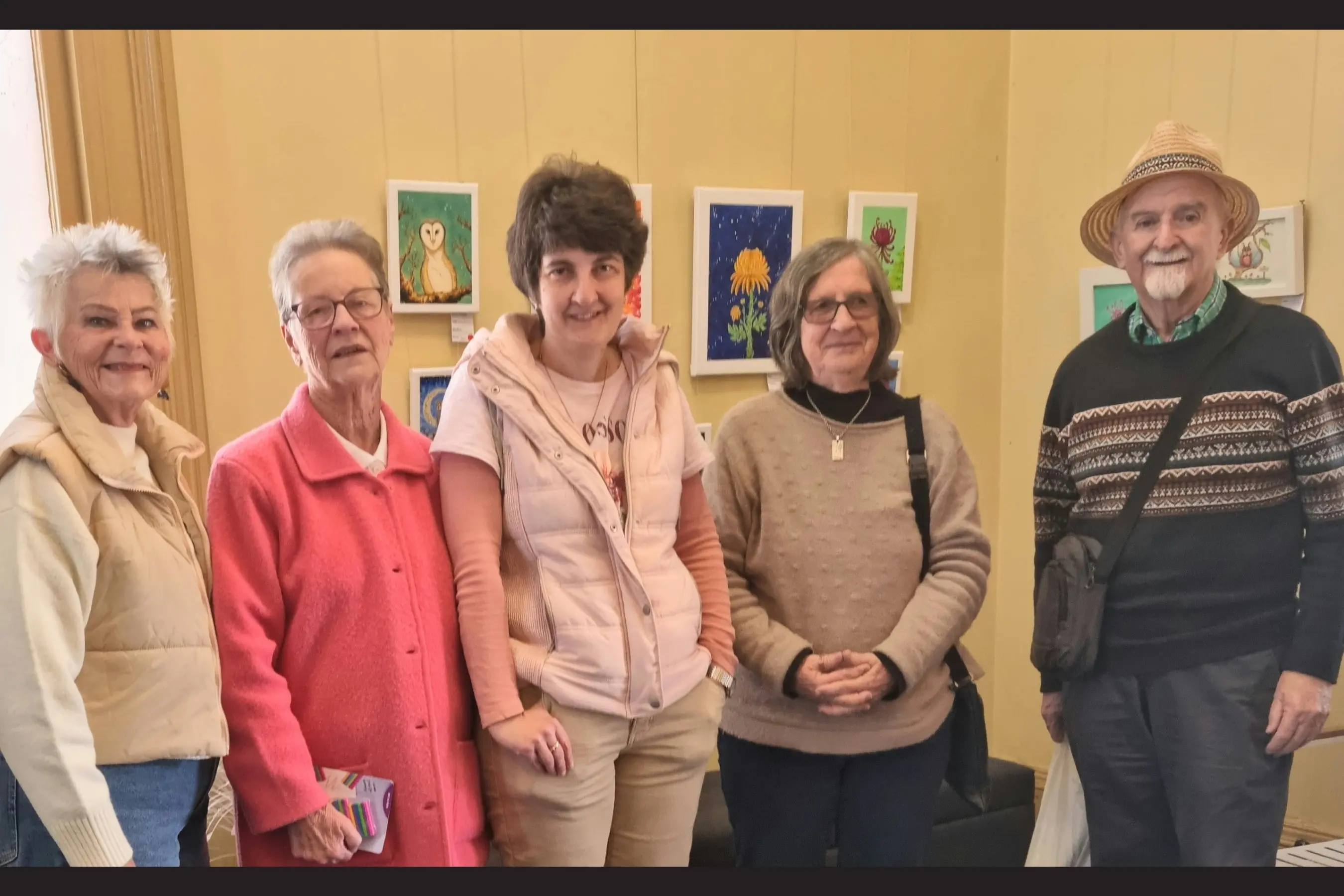 <p>Pictured at the opening are Janice Otty, Pat Debnam, Kristy Debnam, Margaret Atkinson and Allen Crowe.</p>\\n