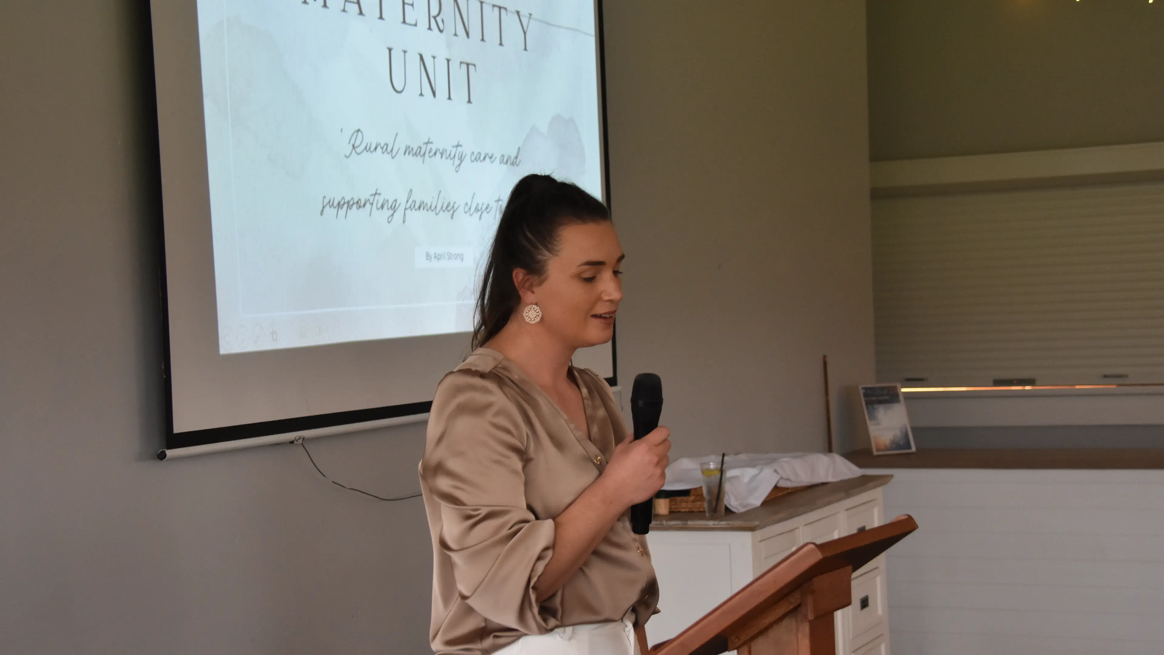 Auxiliary luncheon highlights importance of maternity care