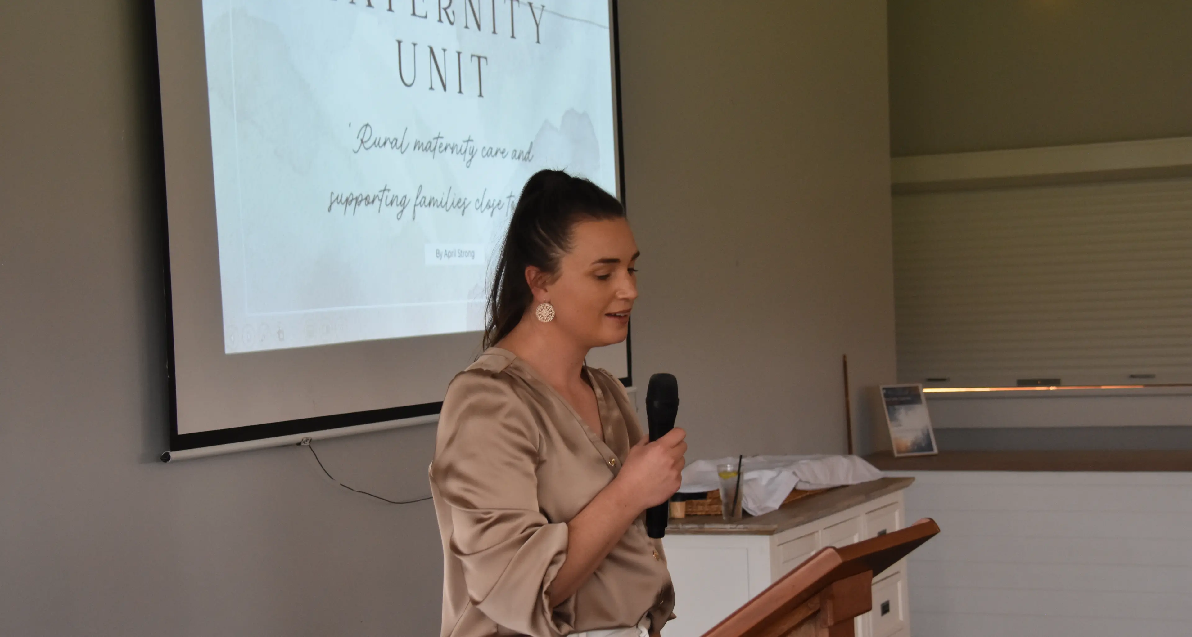 Auxiliary luncheon highlights importance of maternity care