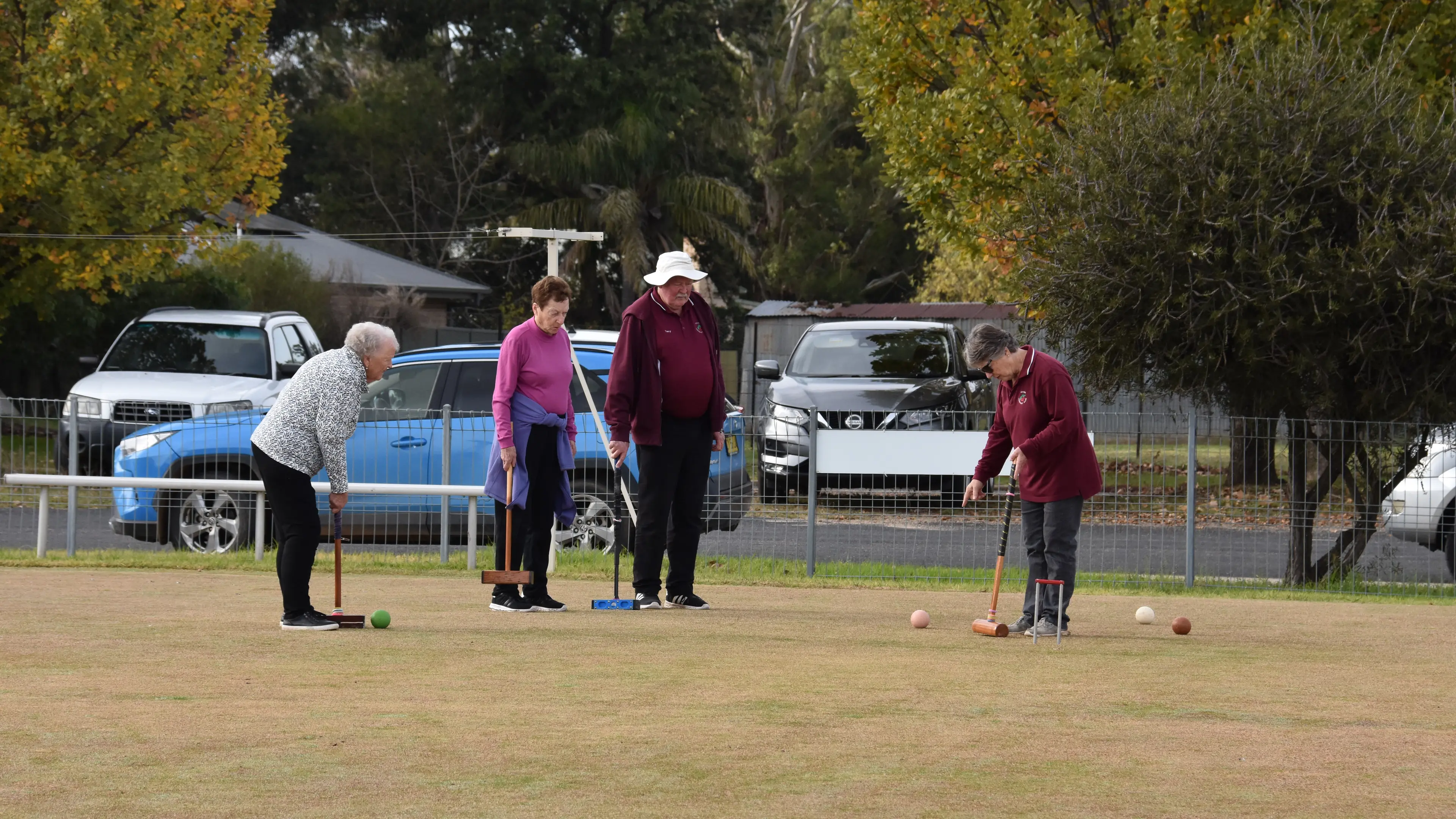 Croquet Club raises hundreds for charity