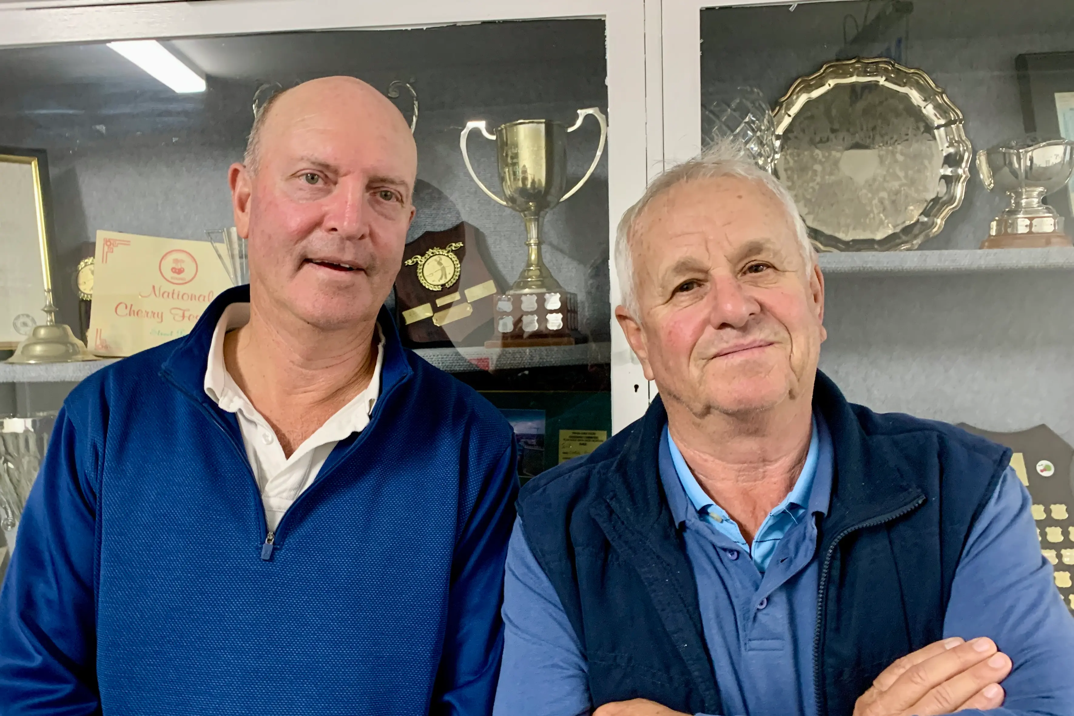 <p>Steve Dewar and Peter Maher Saturday event- runners up Todd Shipton and Ian Tierney. PHOTO: Supplied</p>\\n