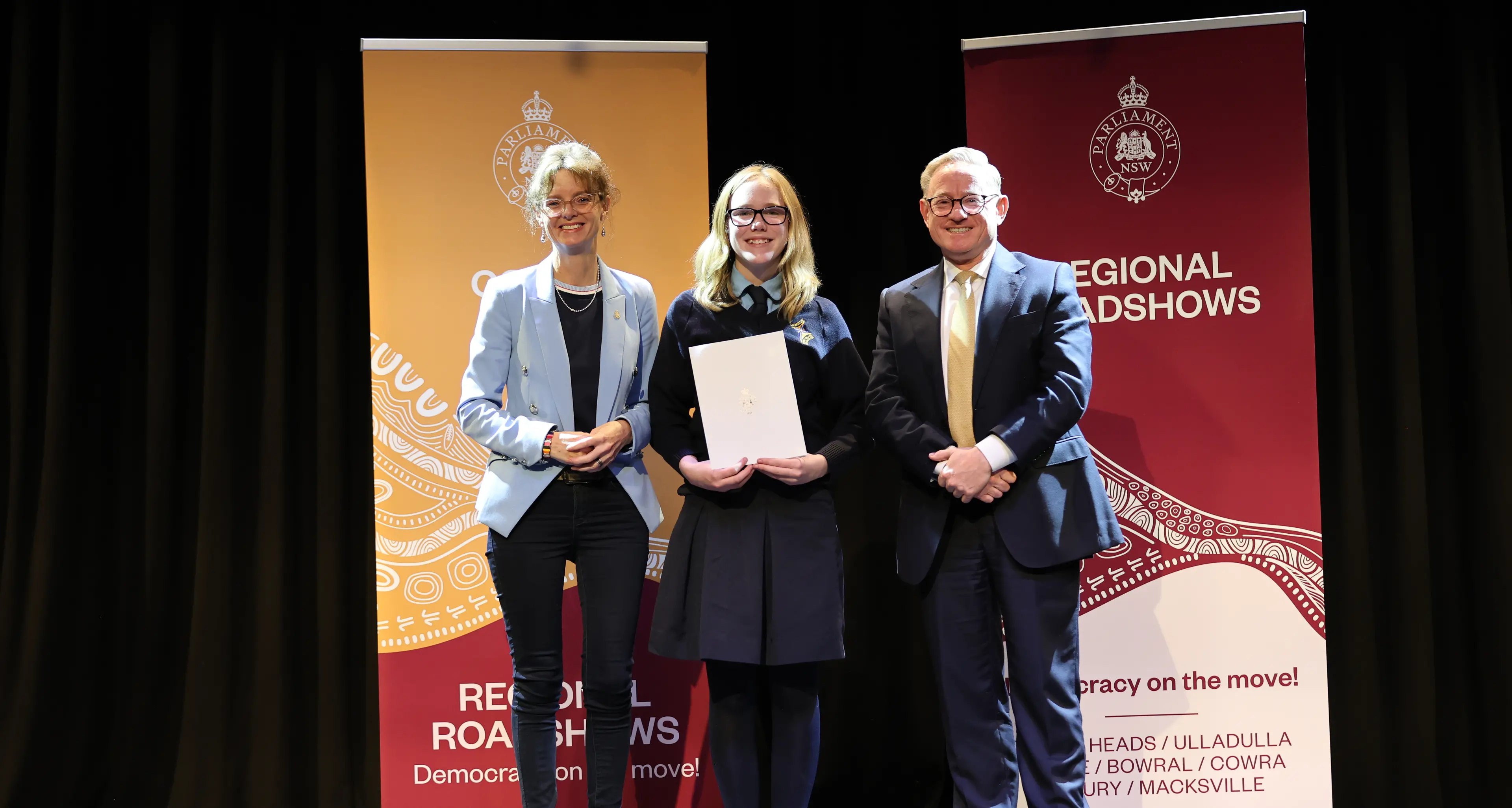 Hilltops students represent region at Youth Parliamentary Roadshow