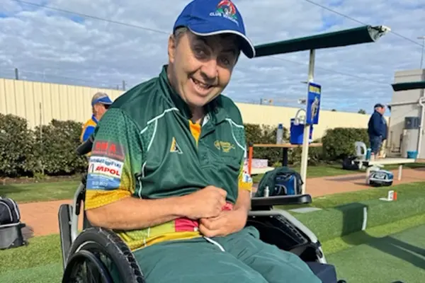 <p>Last week local bowler Brett Stanford  travelled to Dubbo to compete in the Para NSW state bowling championships. PHOTO: Supplied</p>\\n