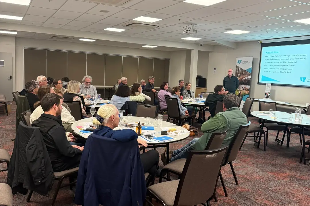 <p>Young business, tourism and community representatives joined Council and Destination Southern NSW at the Young Tourism Workshop, where local input was gathered to help shape the future of the Hilltops visitor economy.</p>\\n