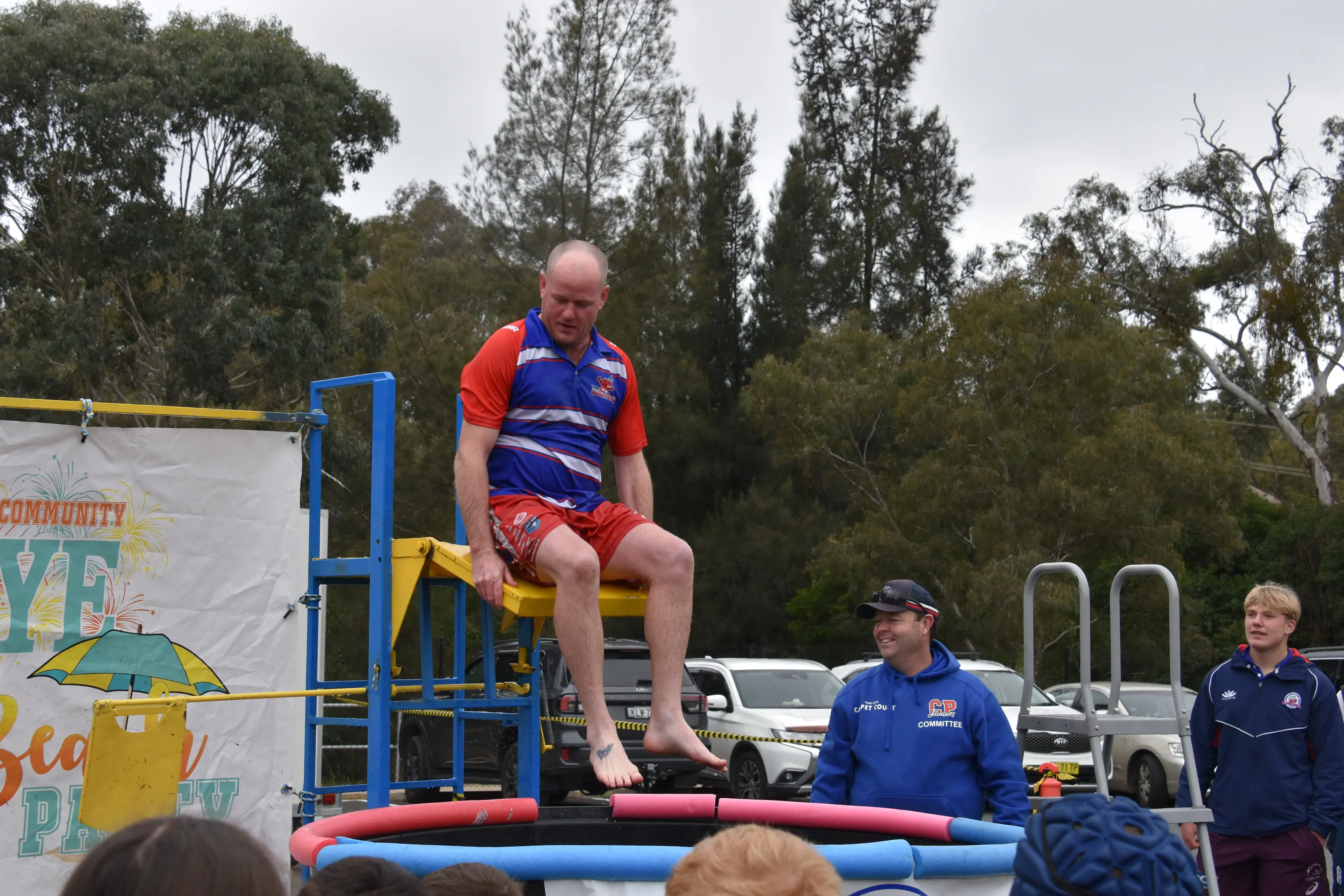 <p>Several club and community members took the plunge for MND. PHOTO: Rheannon Watts</p>\\n