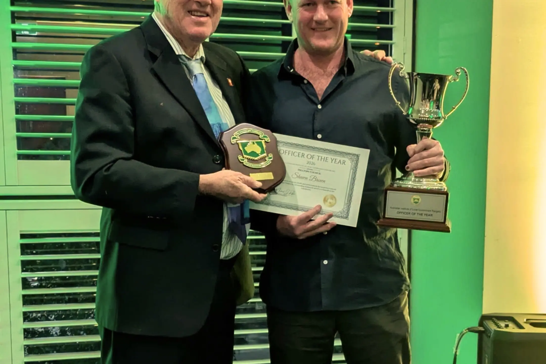 <p>Hilltops Council\\'s Senior Ranger Shawn Brown has been named the 2026 Ranger of the Year at the recent Australian Institute of Local Government Rangers annual workshop</p>\\n