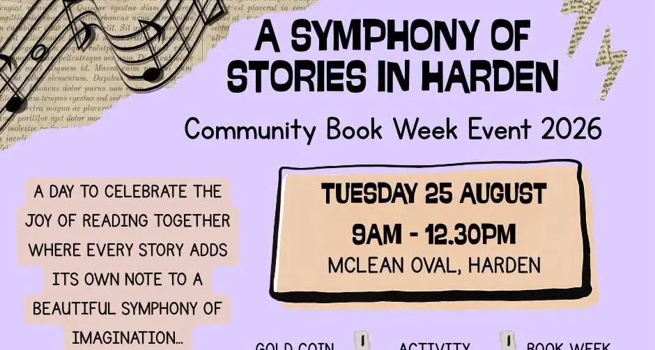 Community Book Week Returns to Harden-Murrumburrah